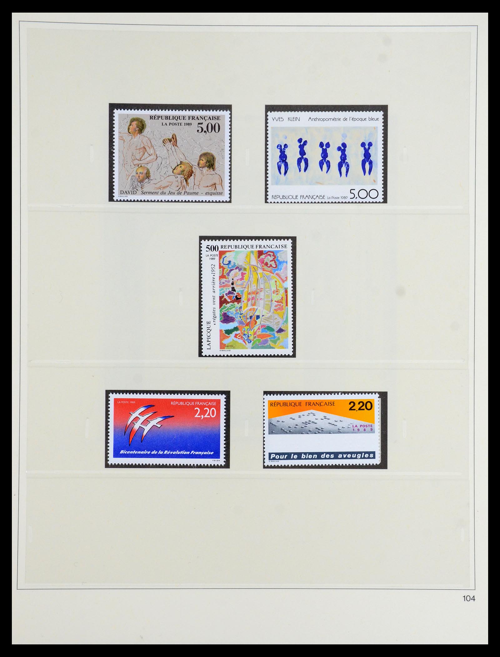 36201 0052 - Postzegelverzameling 36201 Frankrijk 1900-2019!