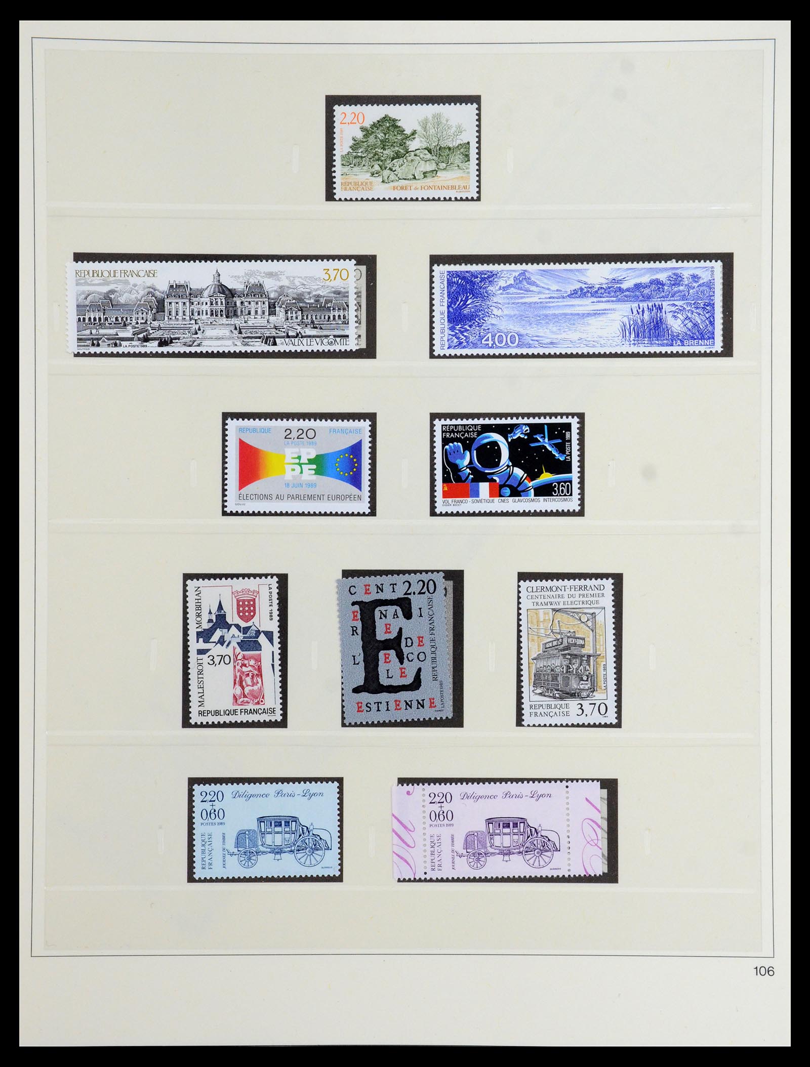 36201 0054 - Postzegelverzameling 36201 Frankrijk 1900-2019!