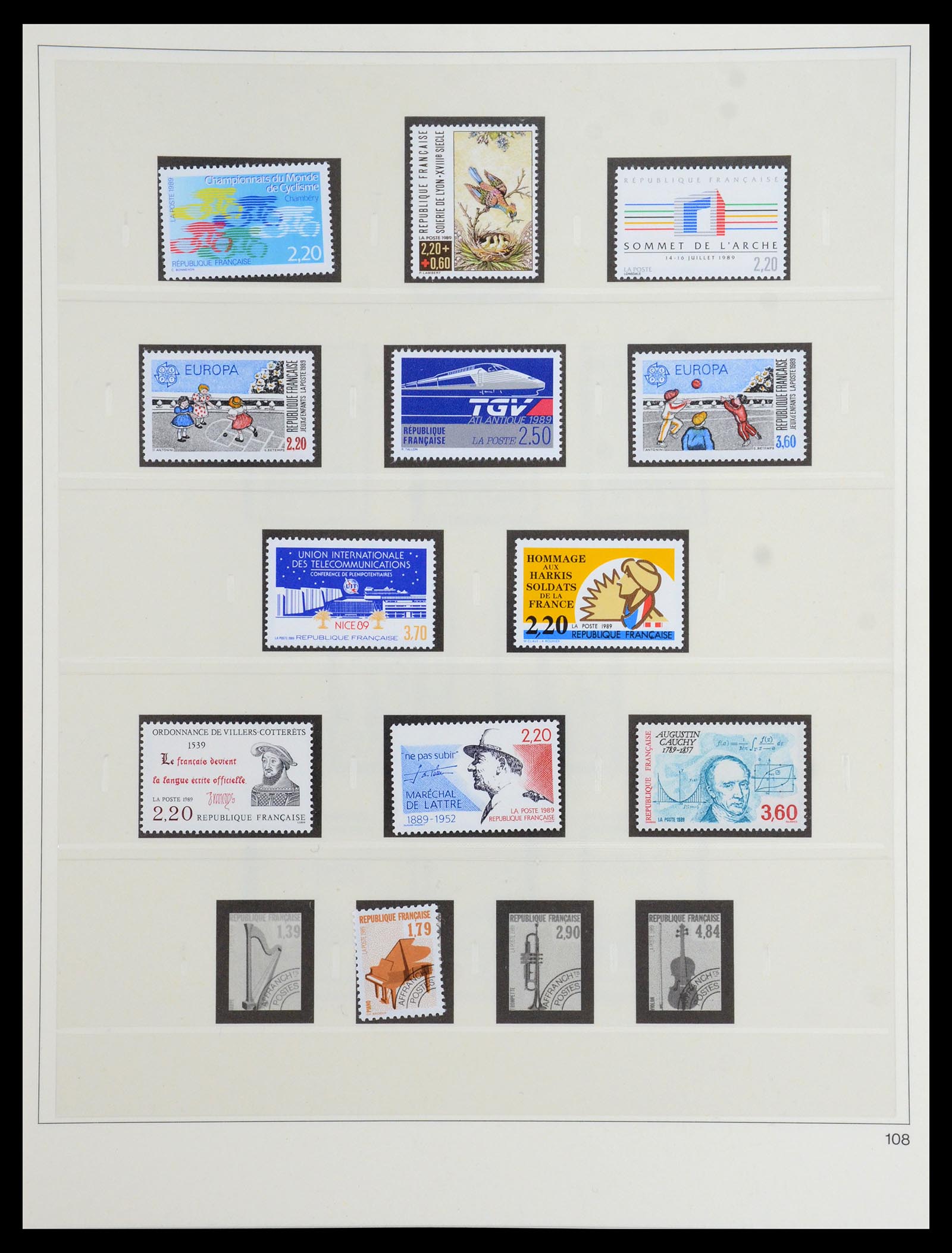 36201 0056 - Postzegelverzameling 36201 Frankrijk 1900-2019!