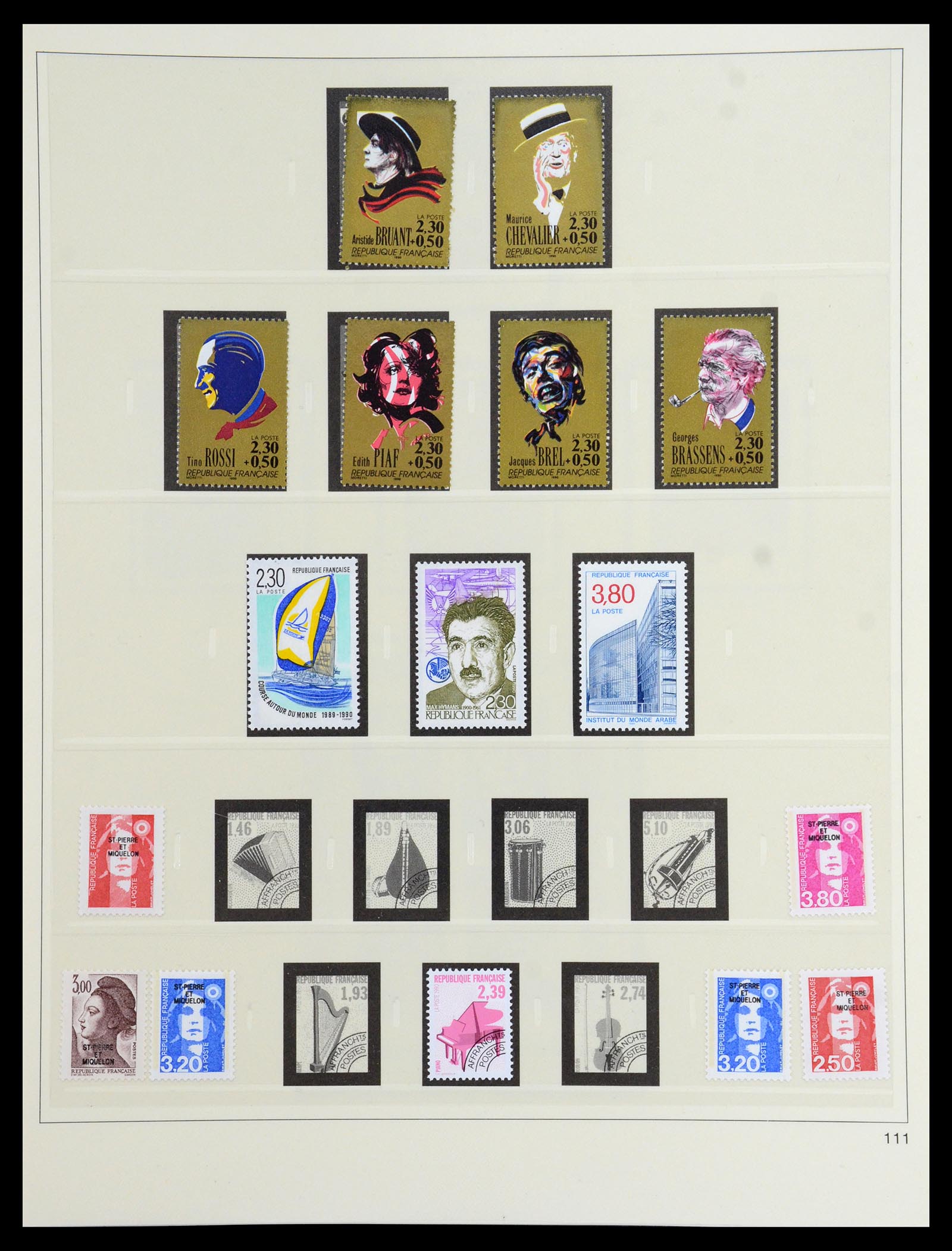 36201 0062 - Postzegelverzameling 36201 Frankrijk 1900-2019!