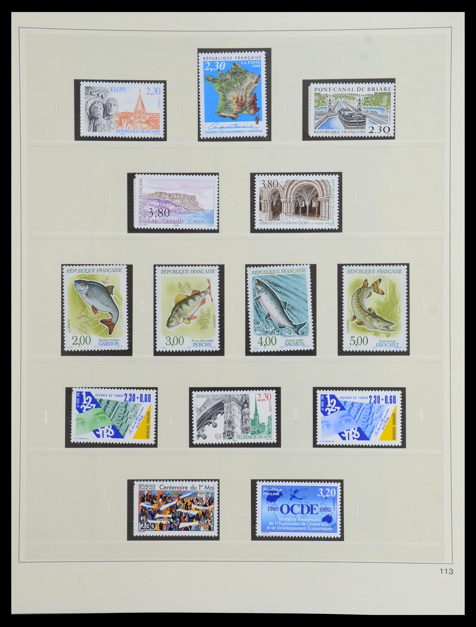 36201 0064 - Postzegelverzameling 36201 Frankrijk 1900-2019!