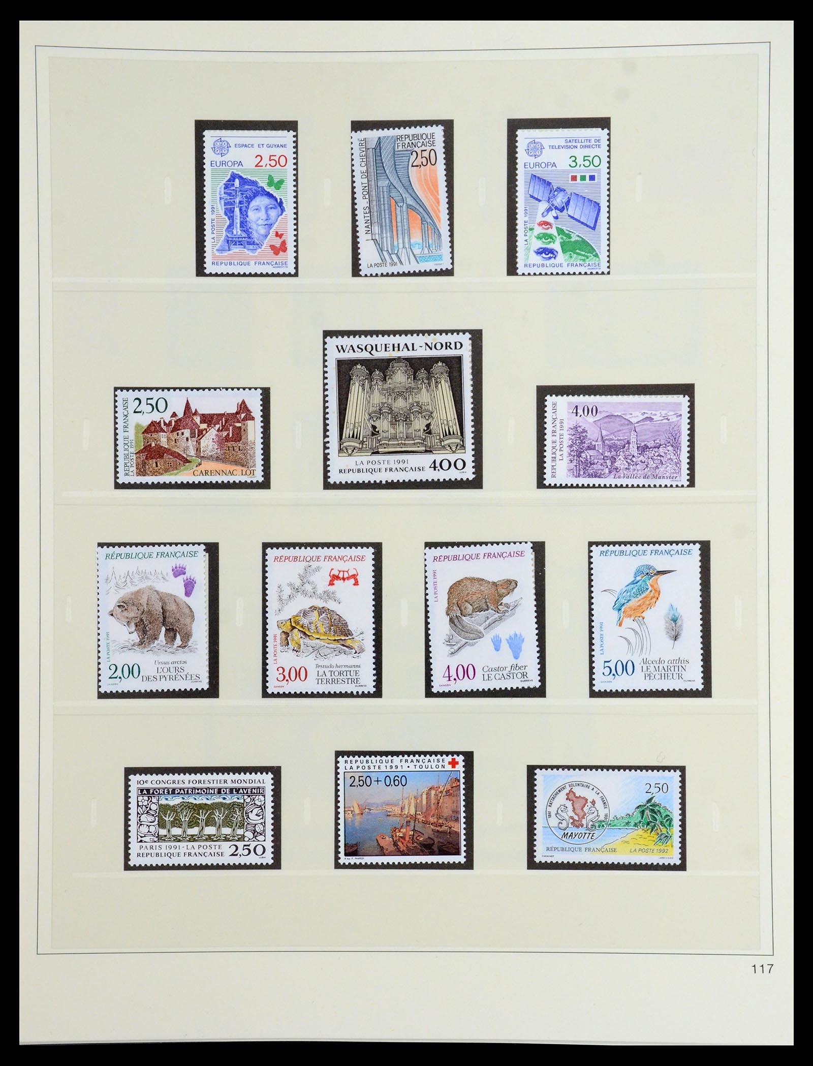 36201 0069 - Postzegelverzameling 36201 Frankrijk 1900-2019!