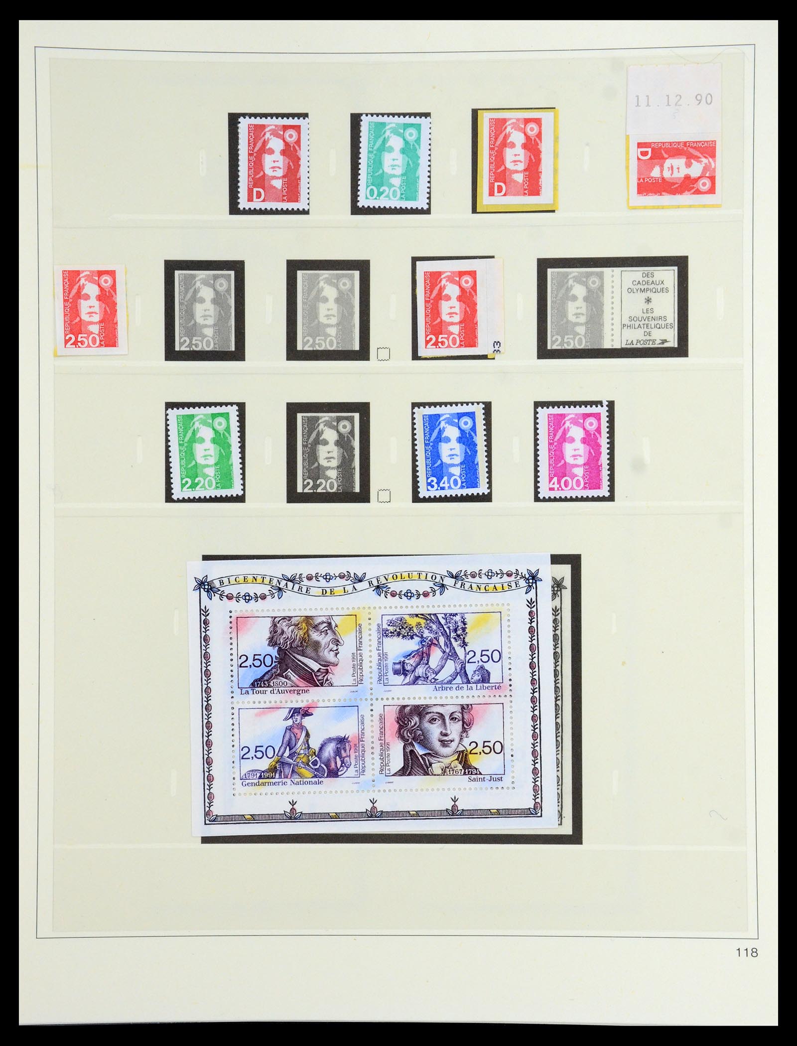 36201 0070 - Postzegelverzameling 36201 Frankrijk 1900-2019!
