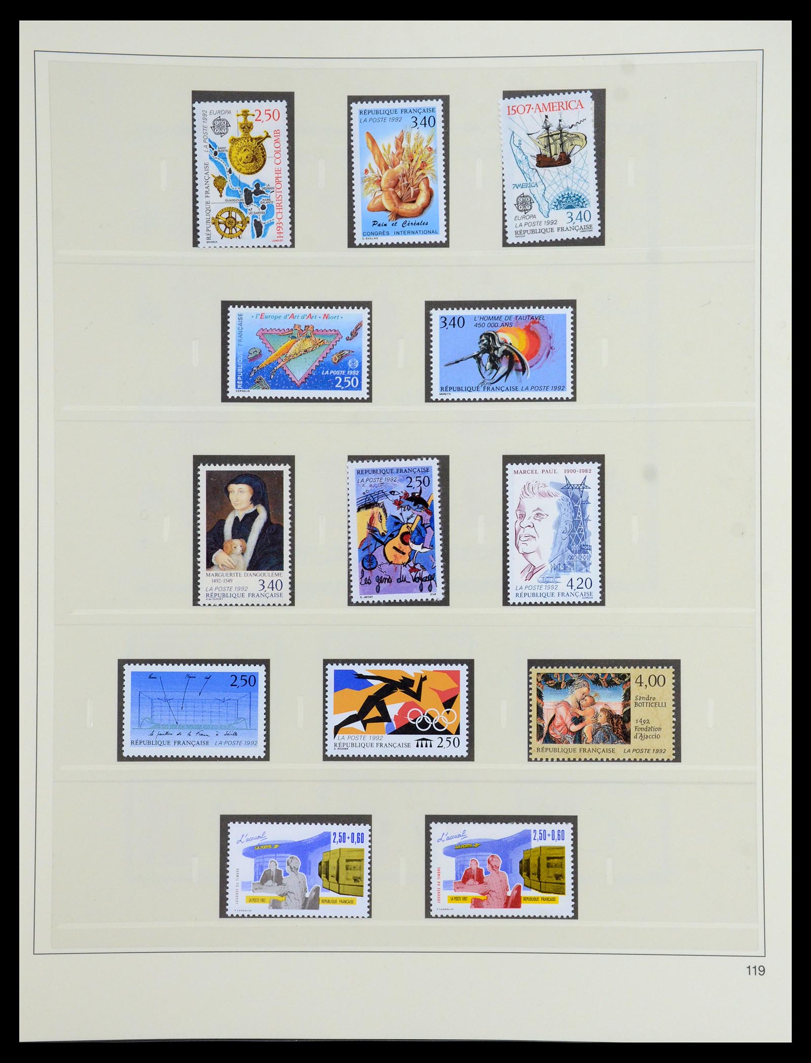 36201 0072 - Postzegelverzameling 36201 Frankrijk 1900-2019!