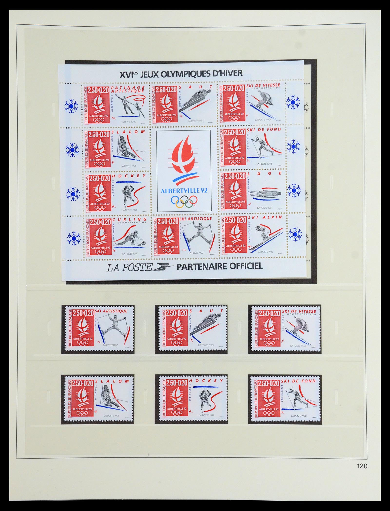 36201 0073 - Postzegelverzameling 36201 Frankrijk 1900-2019!