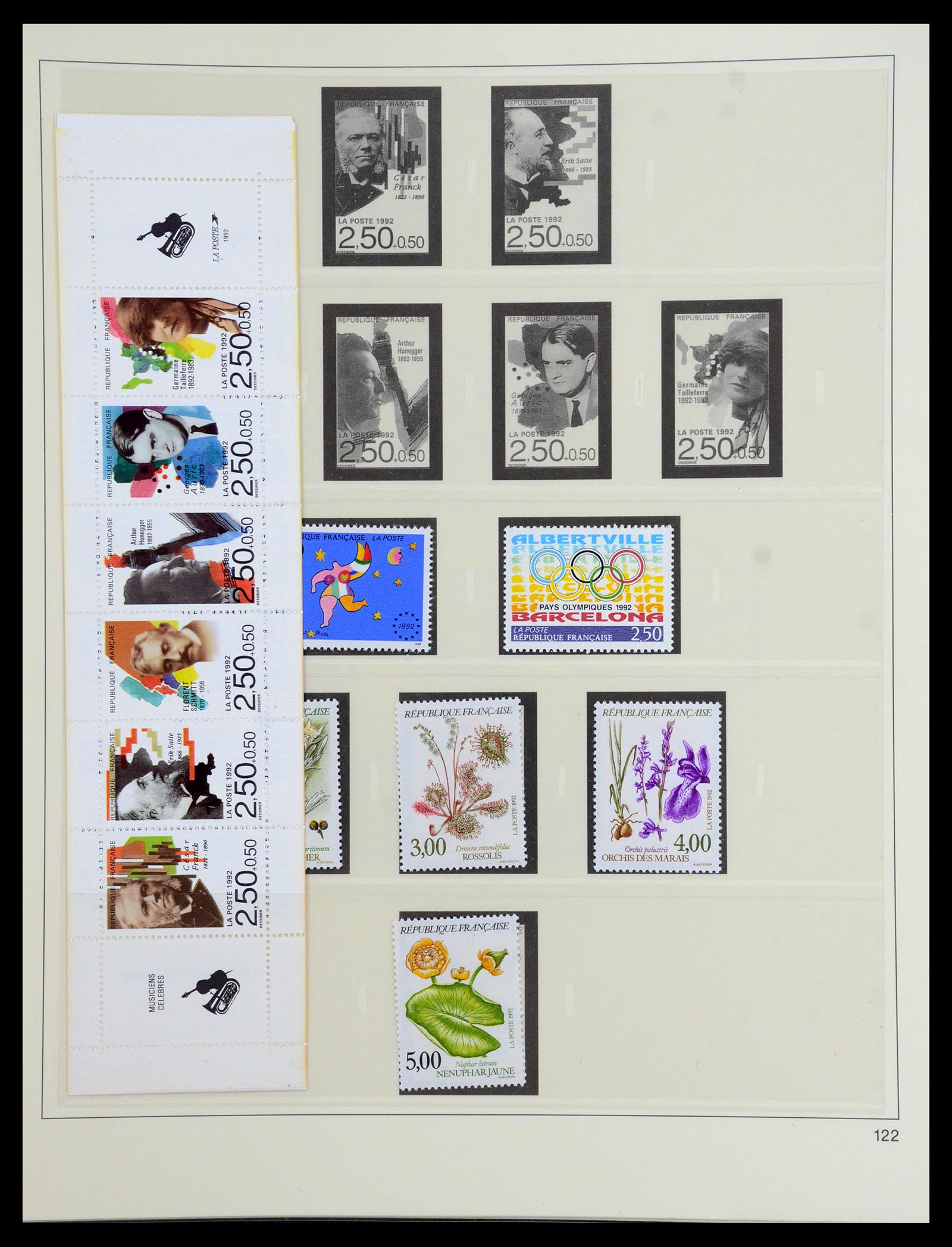 36201 0075 - Postzegelverzameling 36201 Frankrijk 1900-2019!