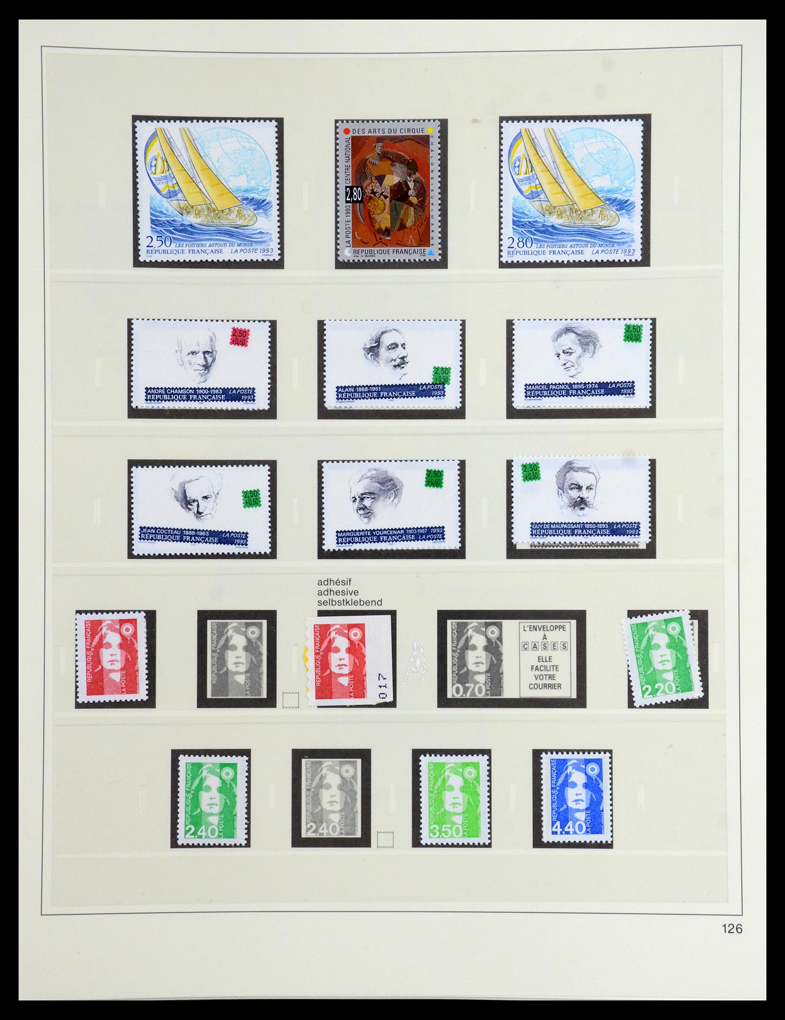36201 0080 - Postzegelverzameling 36201 Frankrijk 1900-2019!