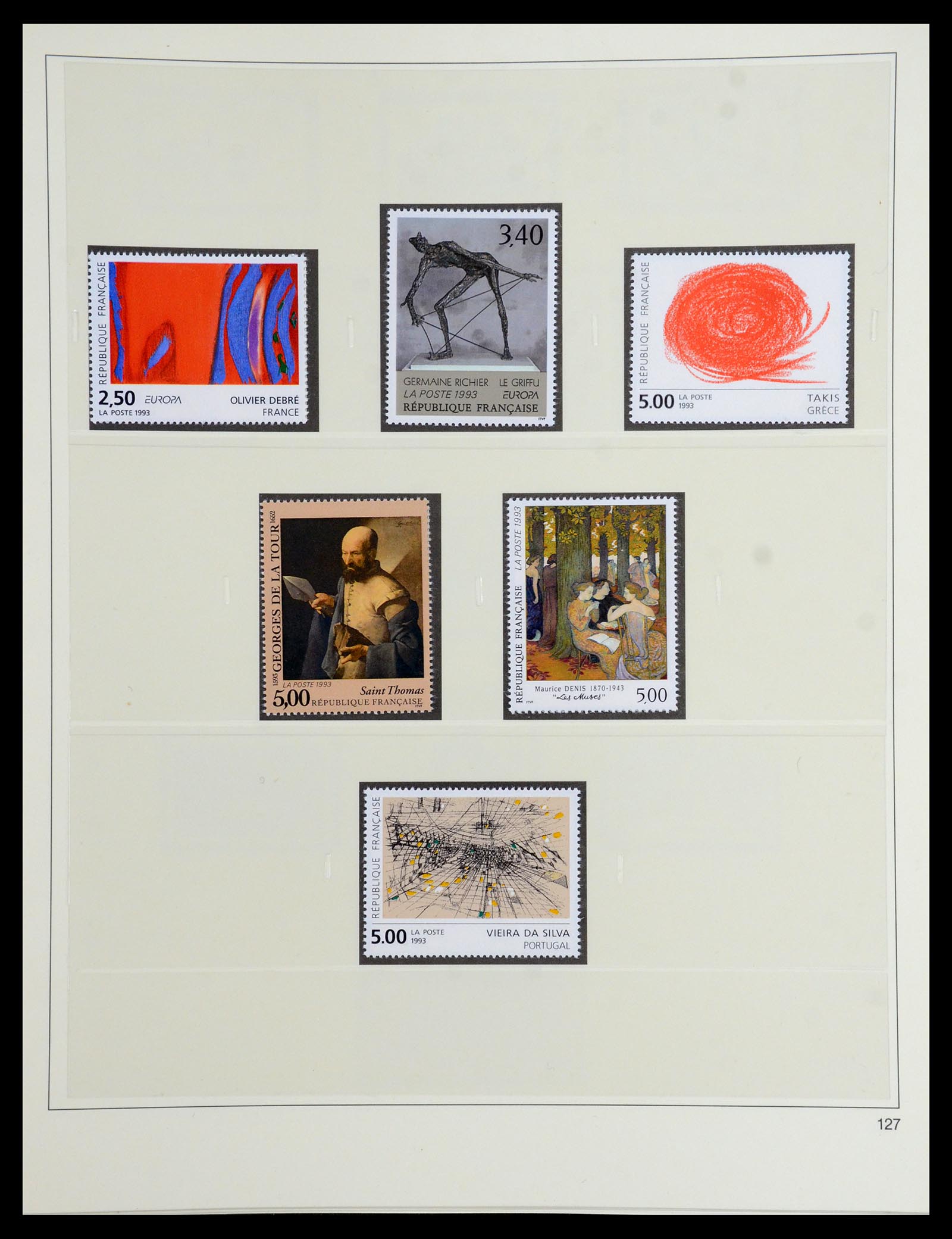 36201 0081 - Postzegelverzameling 36201 Frankrijk 1900-2019!