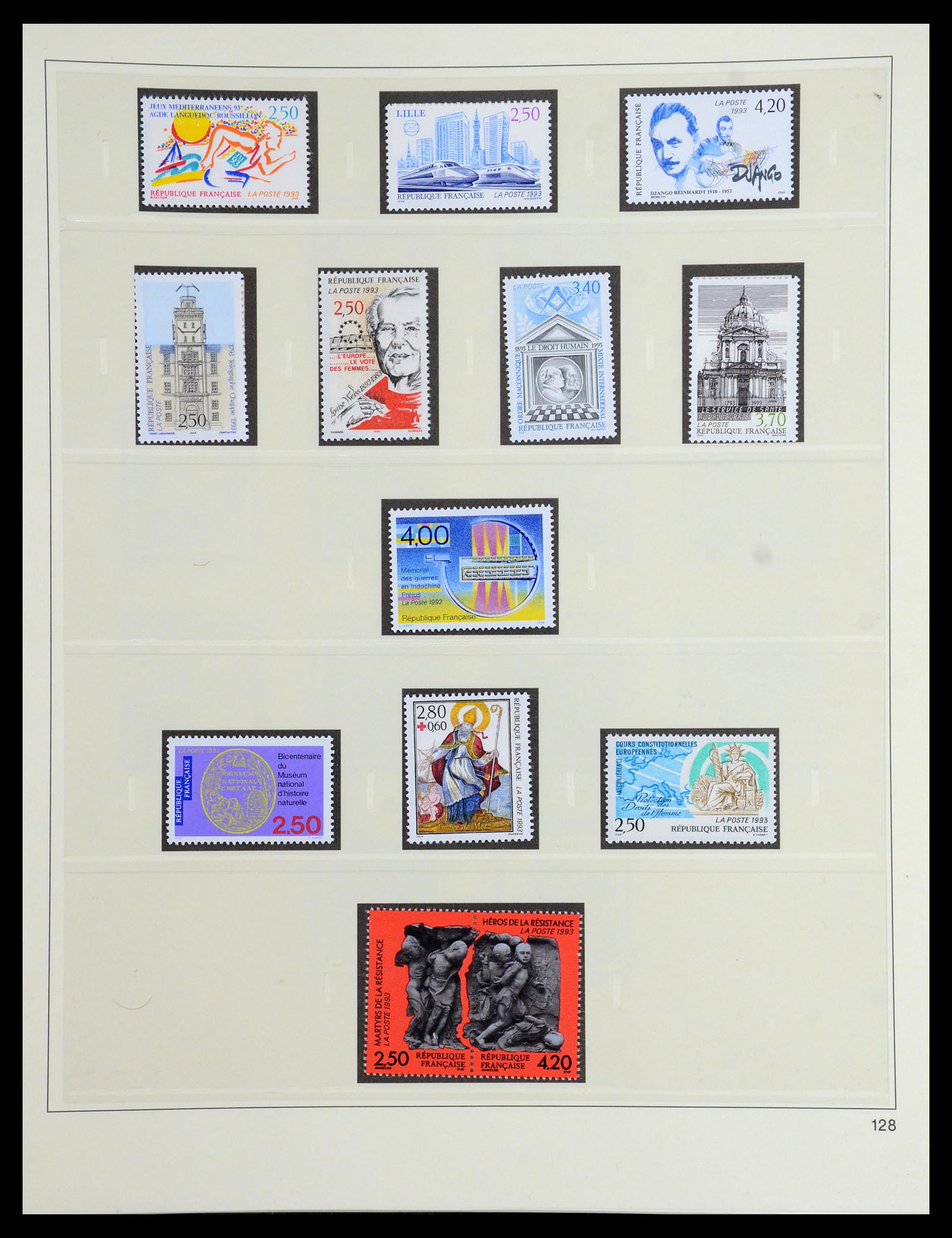 36201 0082 - Postzegelverzameling 36201 Frankrijk 1900-2019!