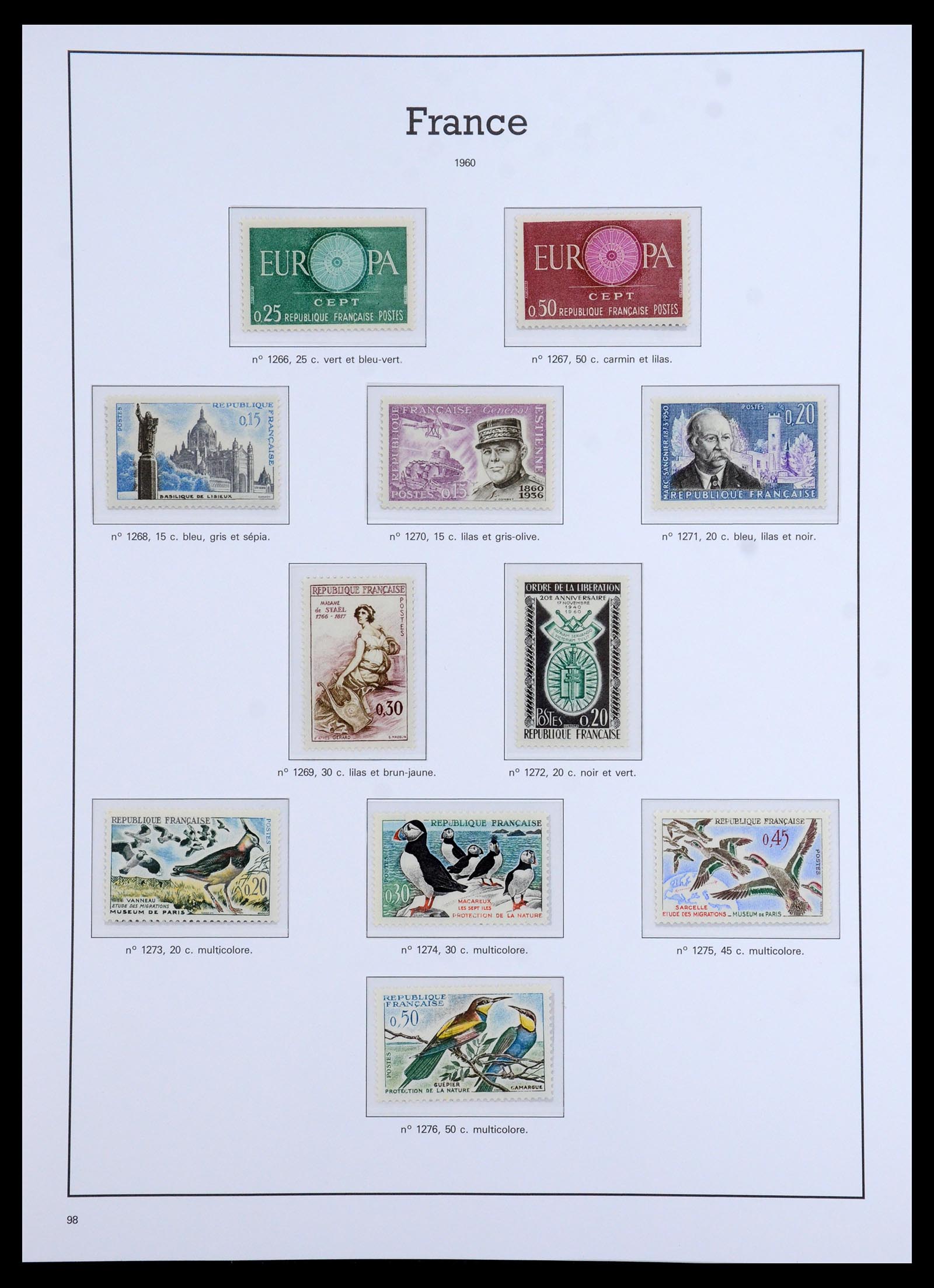36201 0090 - Postzegelverzameling 36201 Frankrijk 1900-2019!