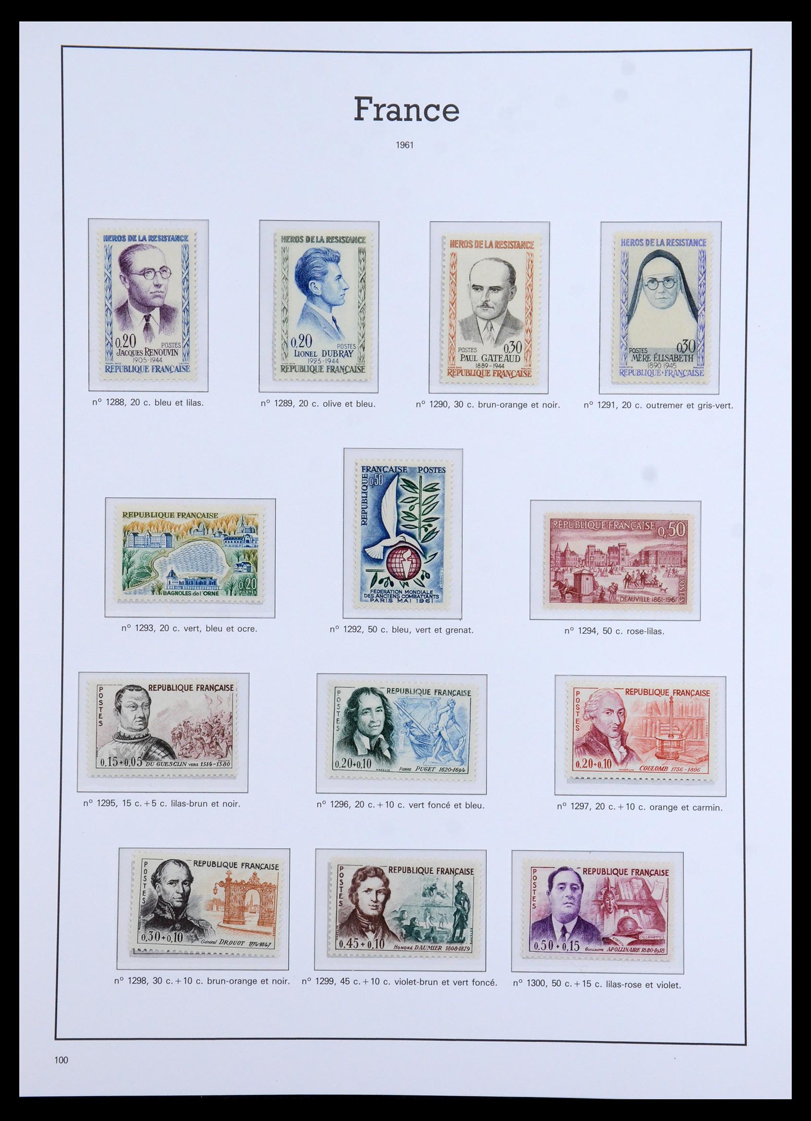 36201 0092 - Postzegelverzameling 36201 Frankrijk 1900-2019!