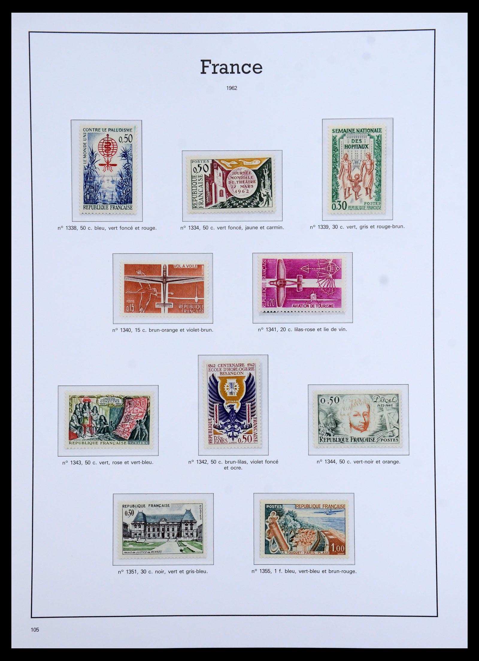 36201 0097 - Postzegelverzameling 36201 Frankrijk 1900-2019!