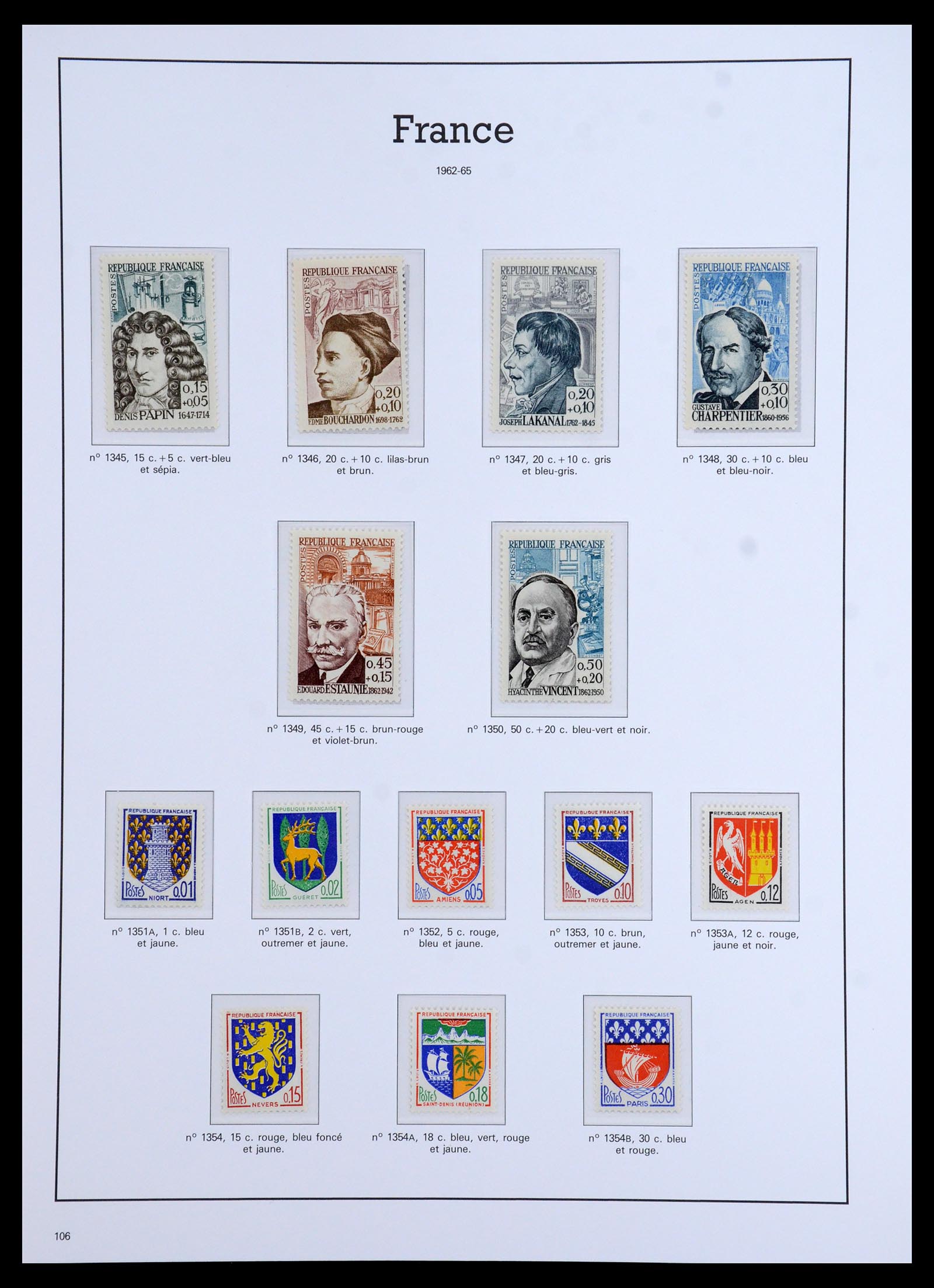 36201 0098 - Postzegelverzameling 36201 Frankrijk 1900-2019!