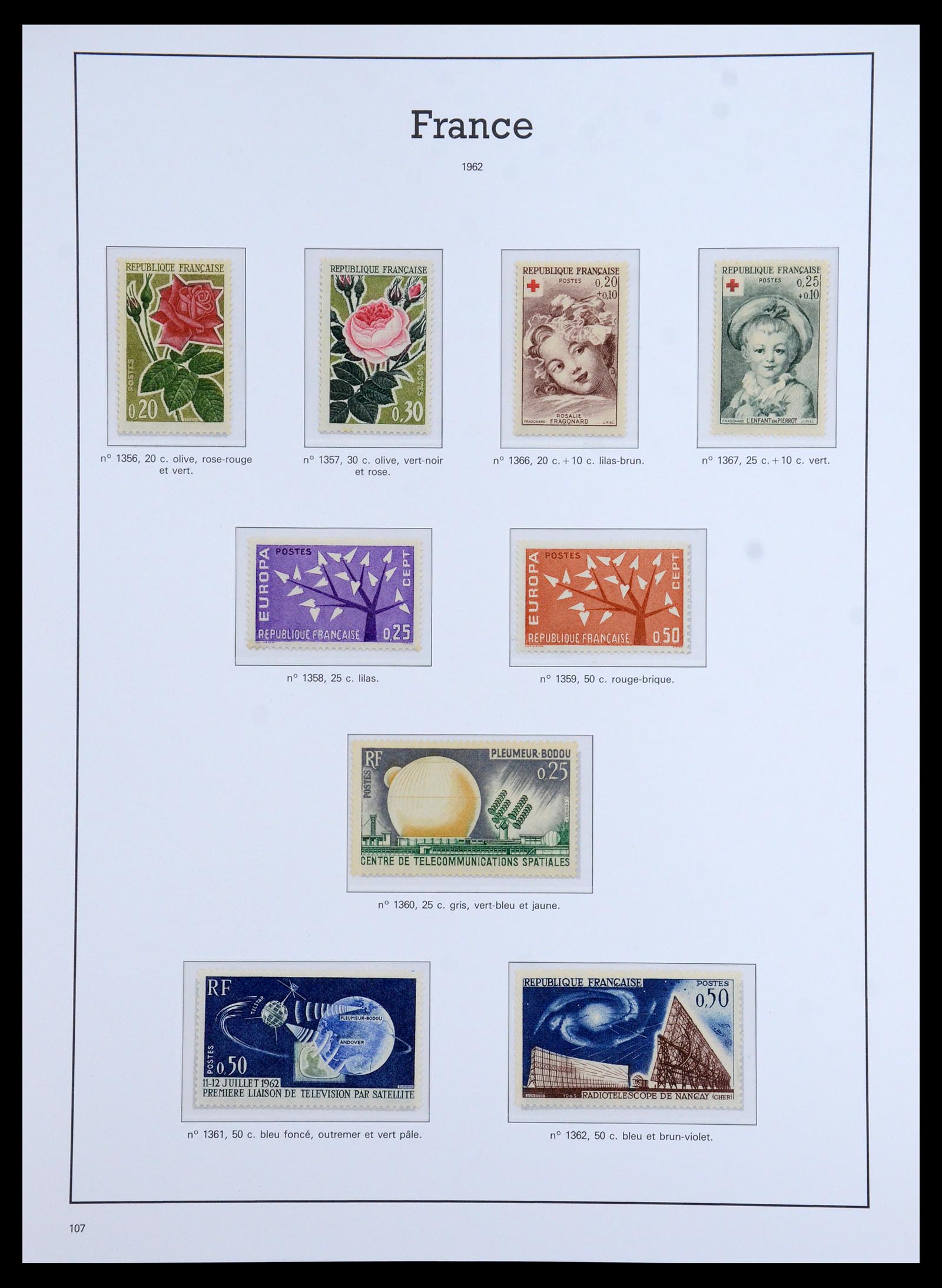 36201 0099 - Postzegelverzameling 36201 Frankrijk 1900-2019!