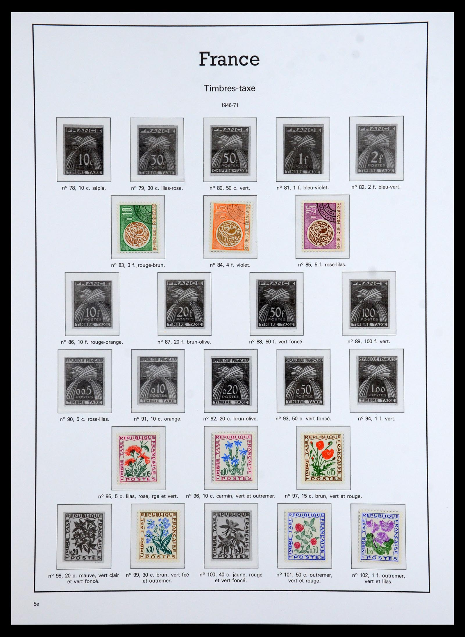 36201 0128 - Postzegelverzameling 36201 Frankrijk 1900-2019!