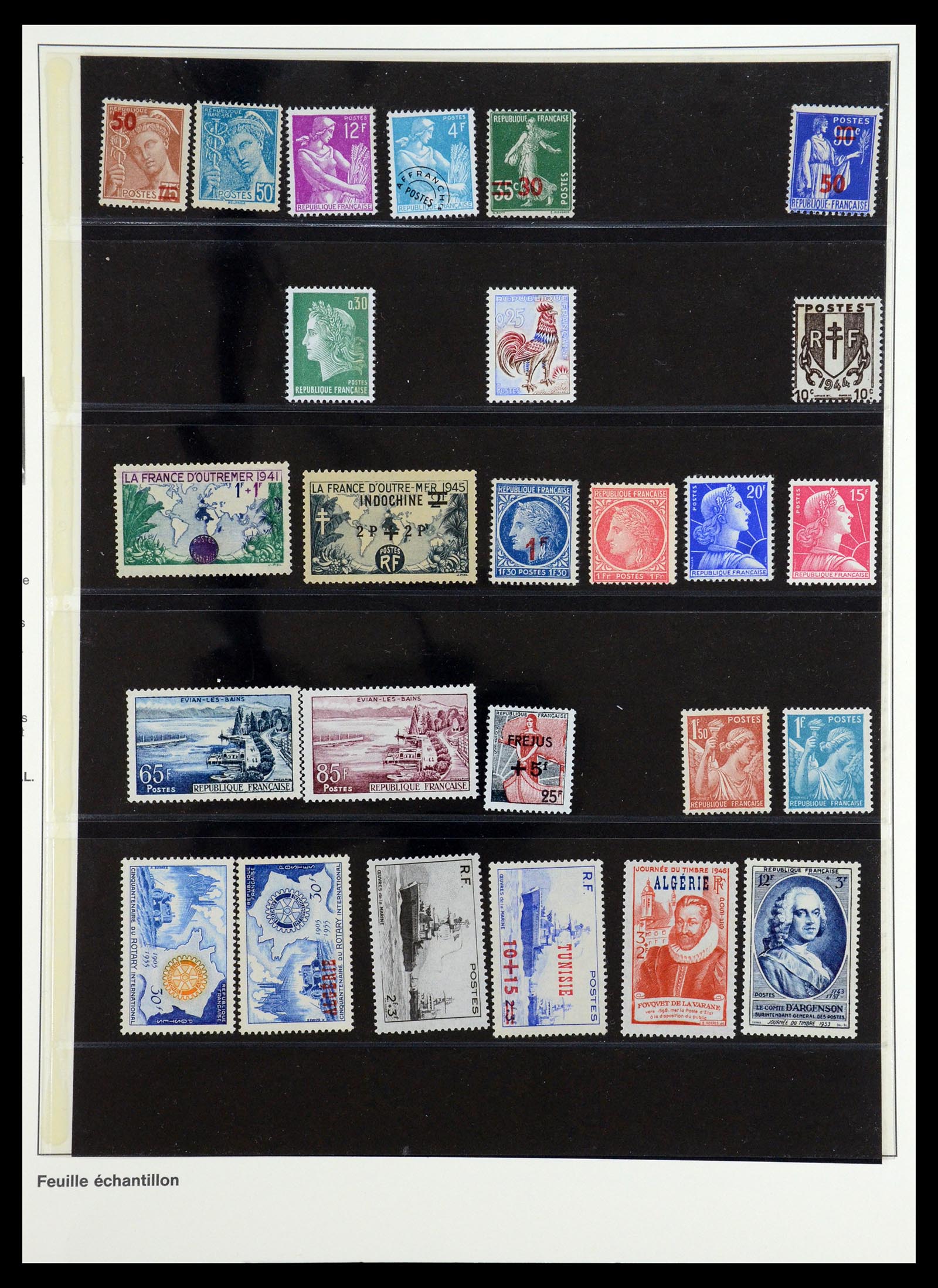 36201 0129 - Postzegelverzameling 36201 Frankrijk 1900-2019!