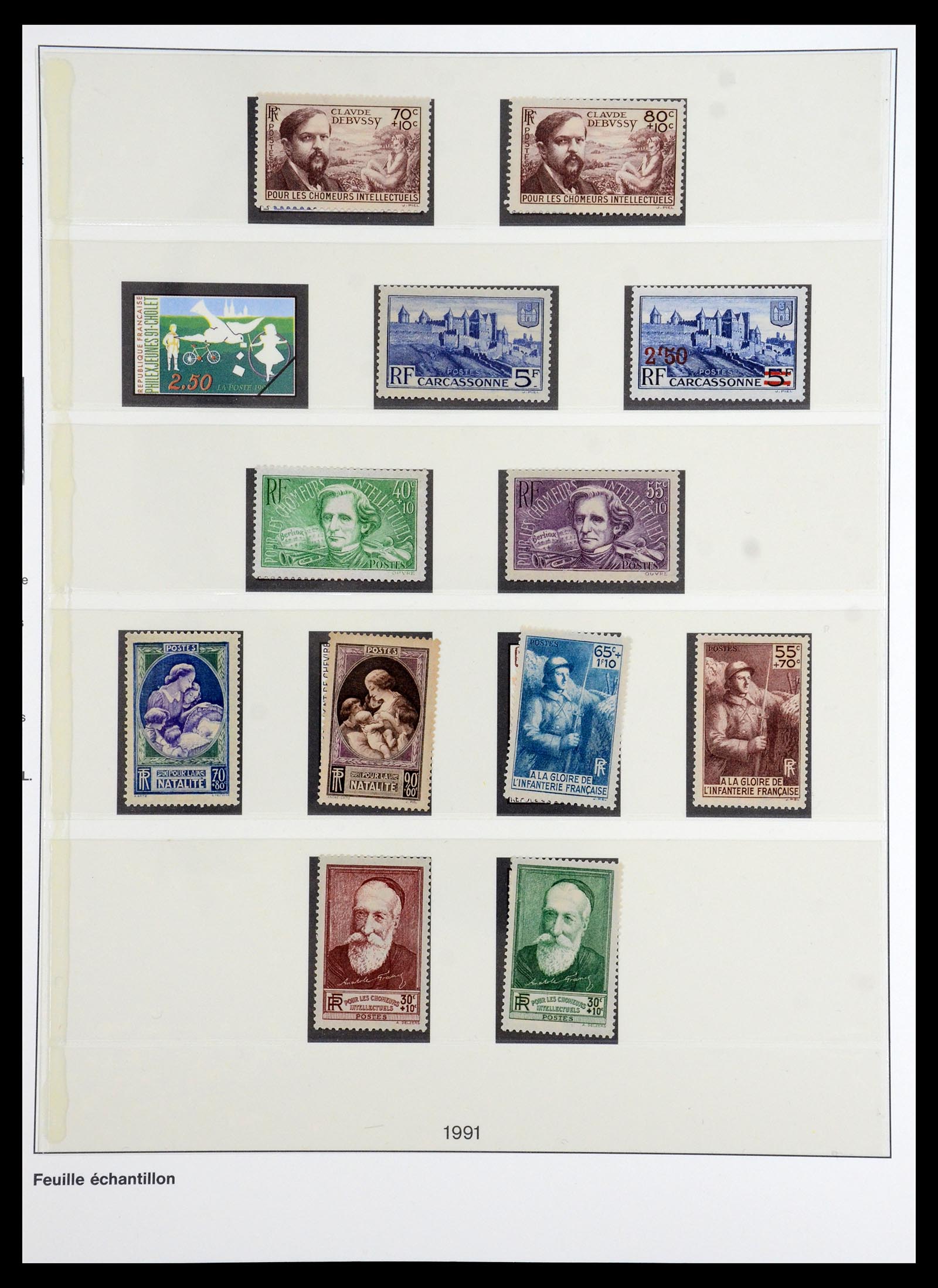 36201 0131 - Postzegelverzameling 36201 Frankrijk 1900-2019!