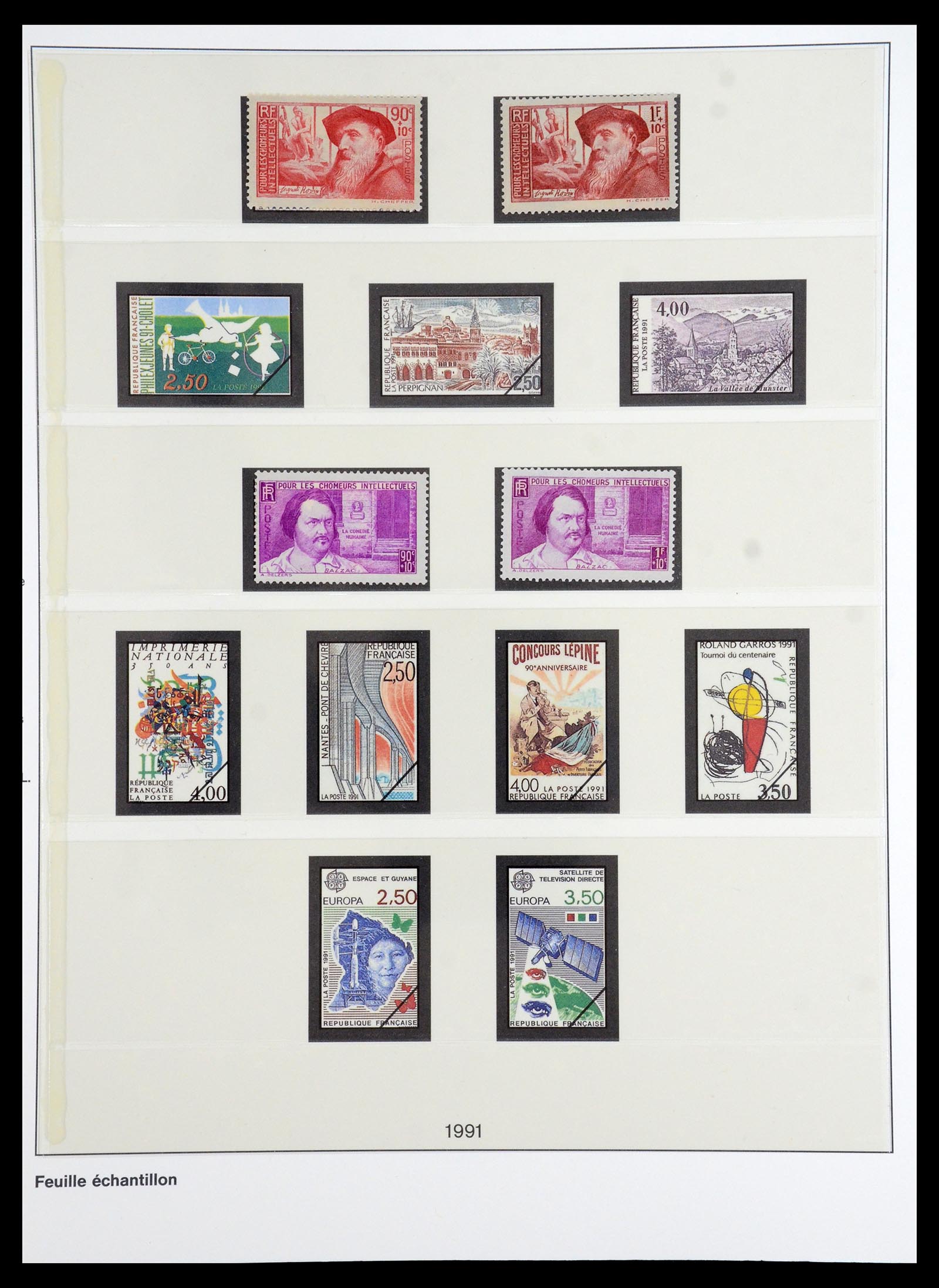 36201 0132 - Postzegelverzameling 36201 Frankrijk 1900-2019!