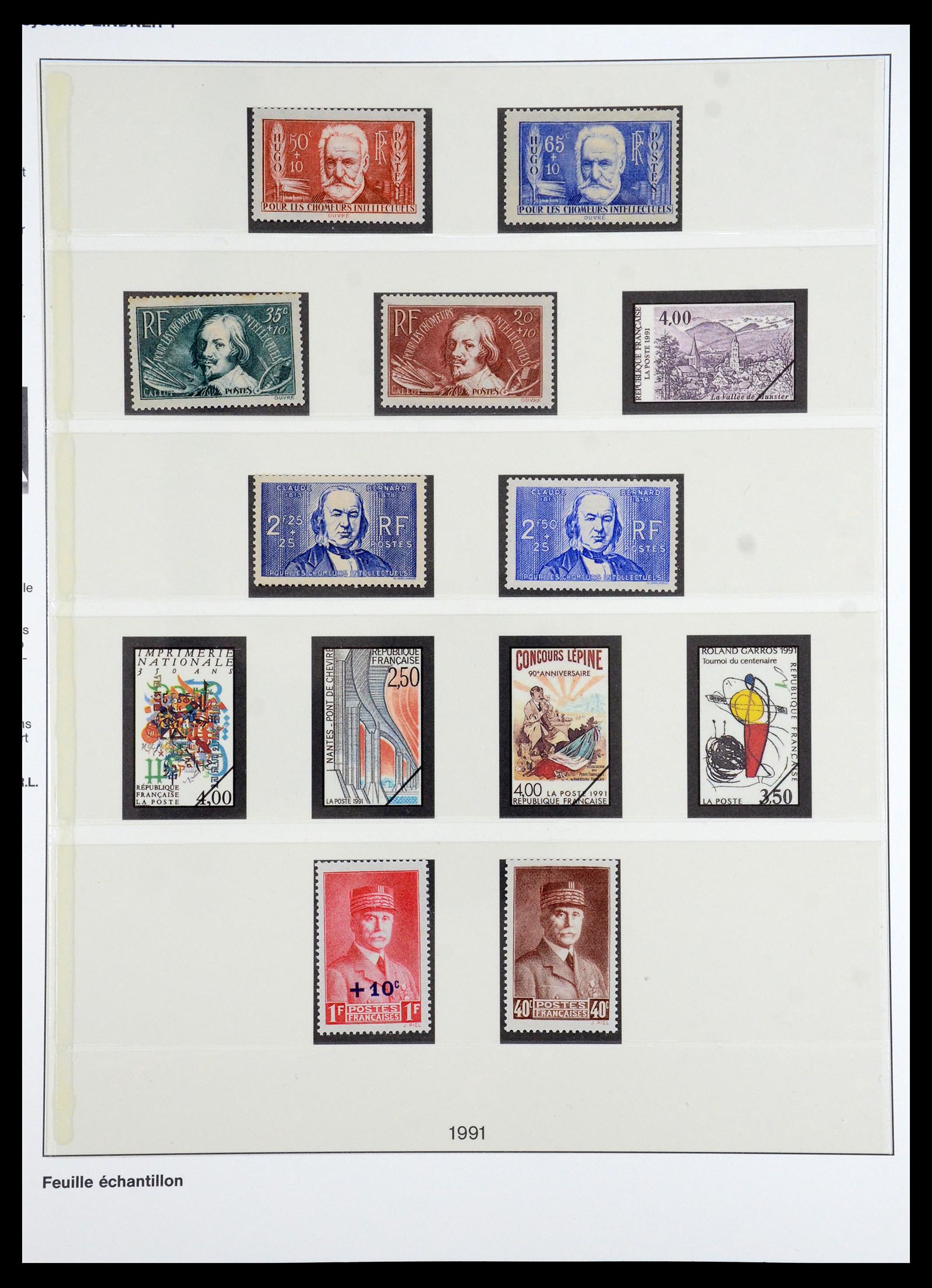 36201 0133 - Postzegelverzameling 36201 Frankrijk 1900-2019!