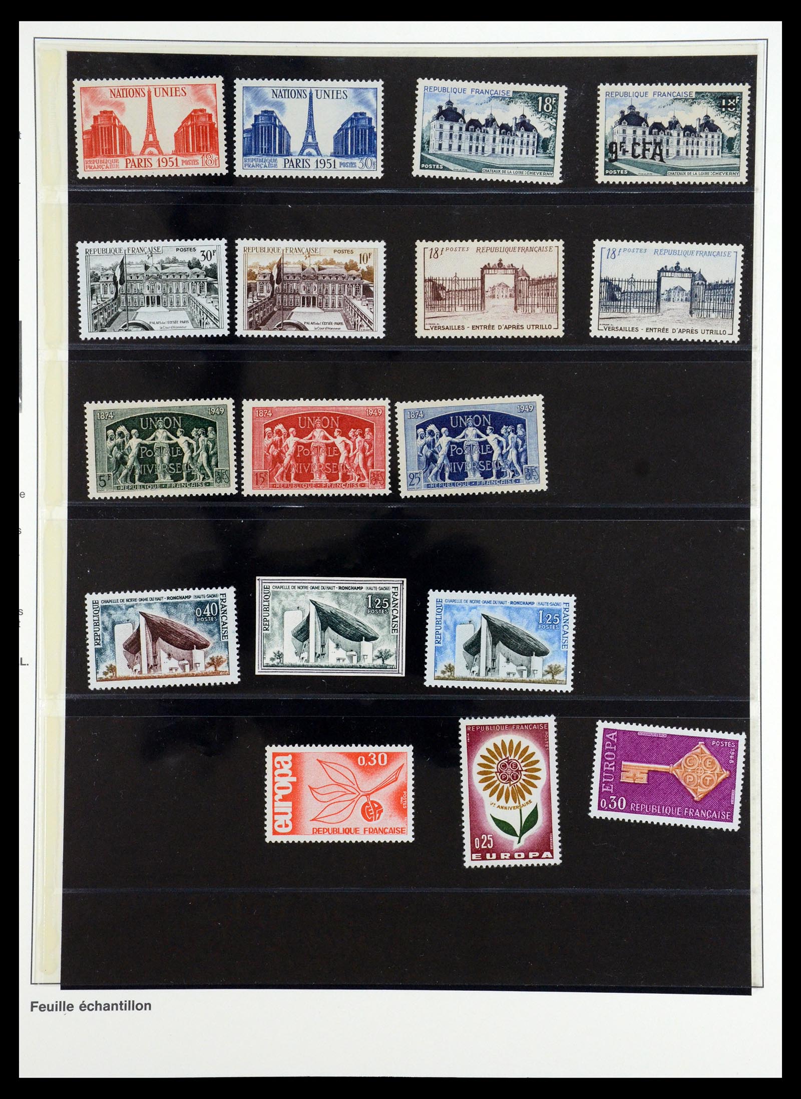 36201 0135 - Postzegelverzameling 36201 Frankrijk 1900-2019!