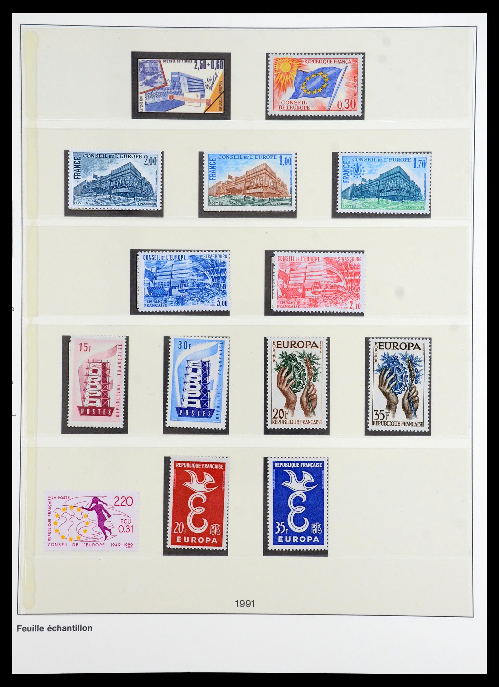 36201 0136 - Postzegelverzameling 36201 Frankrijk 1900-2019!