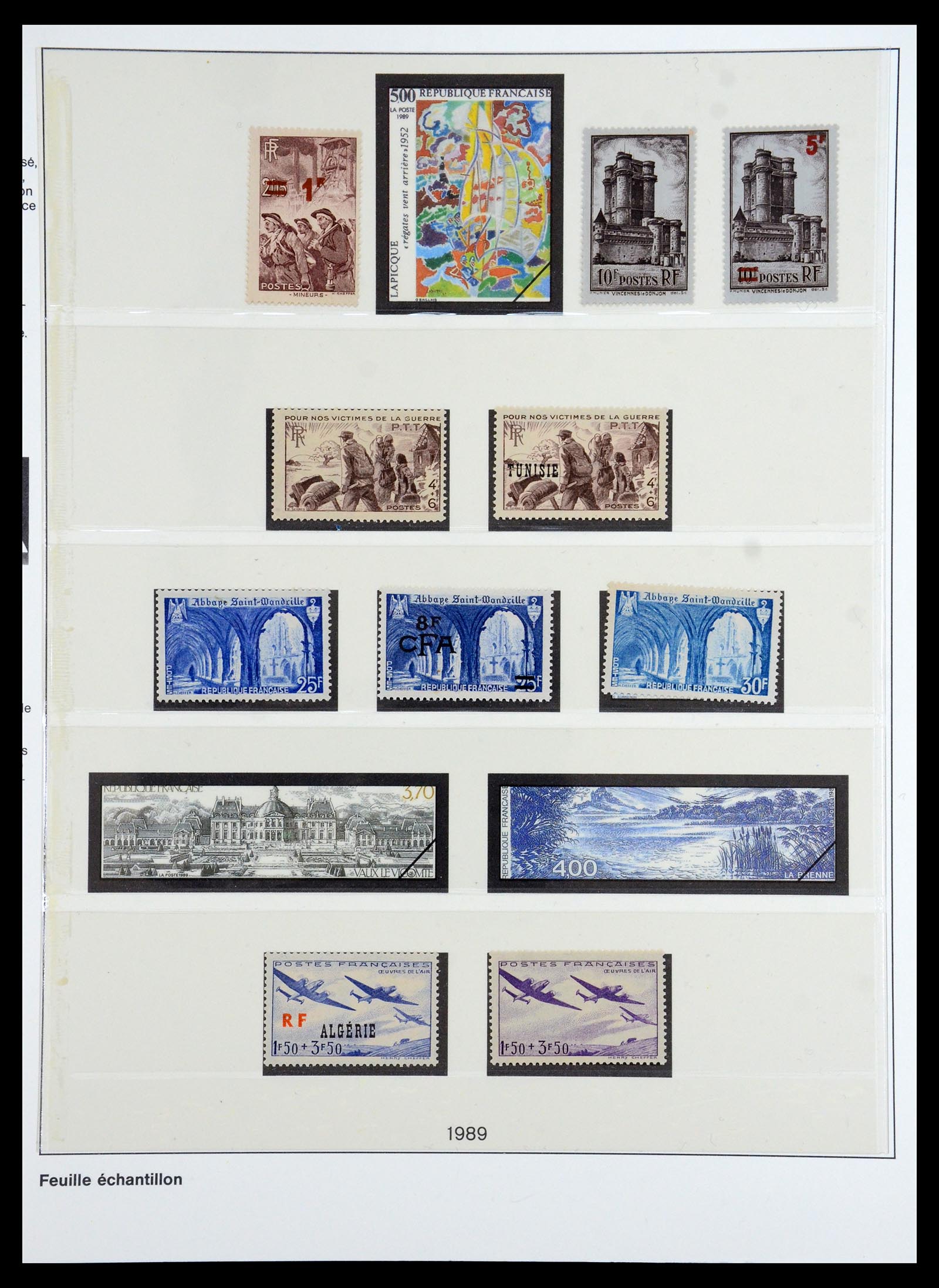 36201 0139 - Postzegelverzameling 36201 Frankrijk 1900-2019!