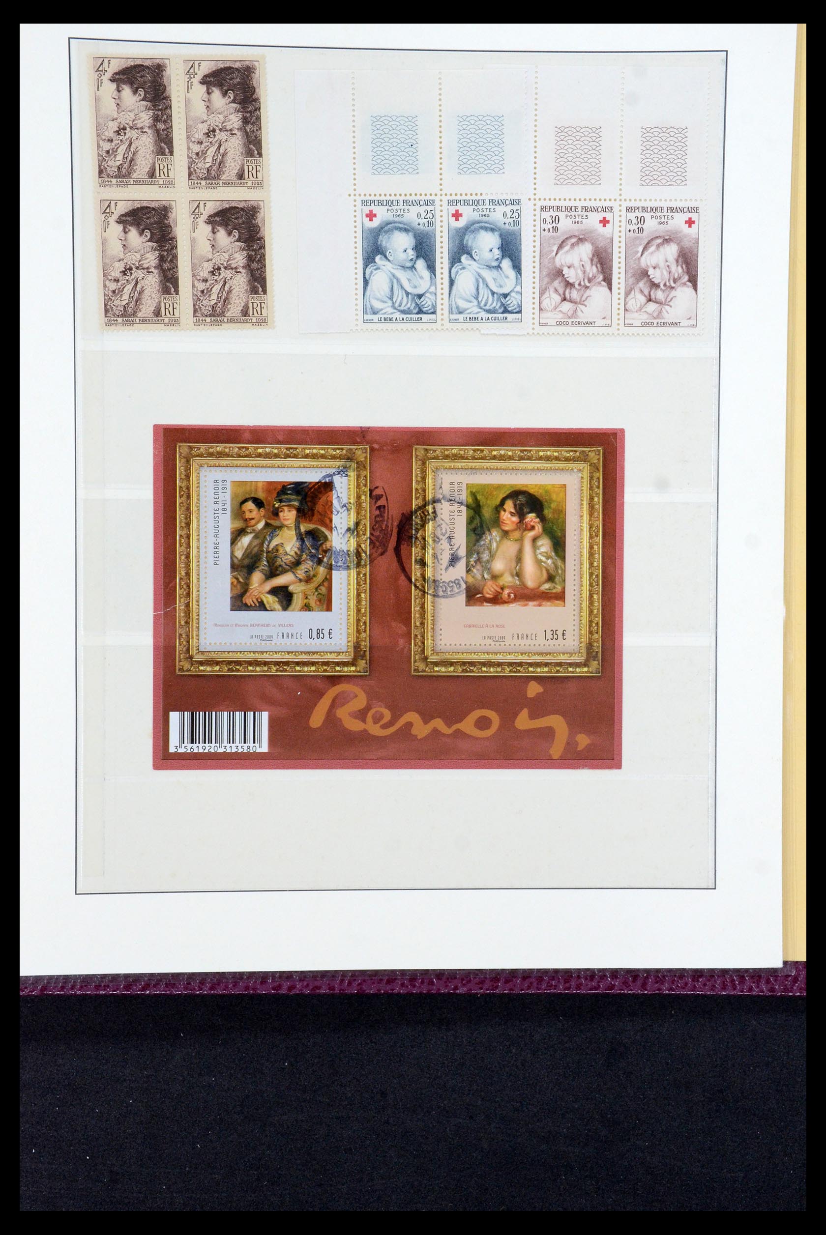 36201 0962 - Postzegelverzameling 36201 Frankrijk 1900-2019!