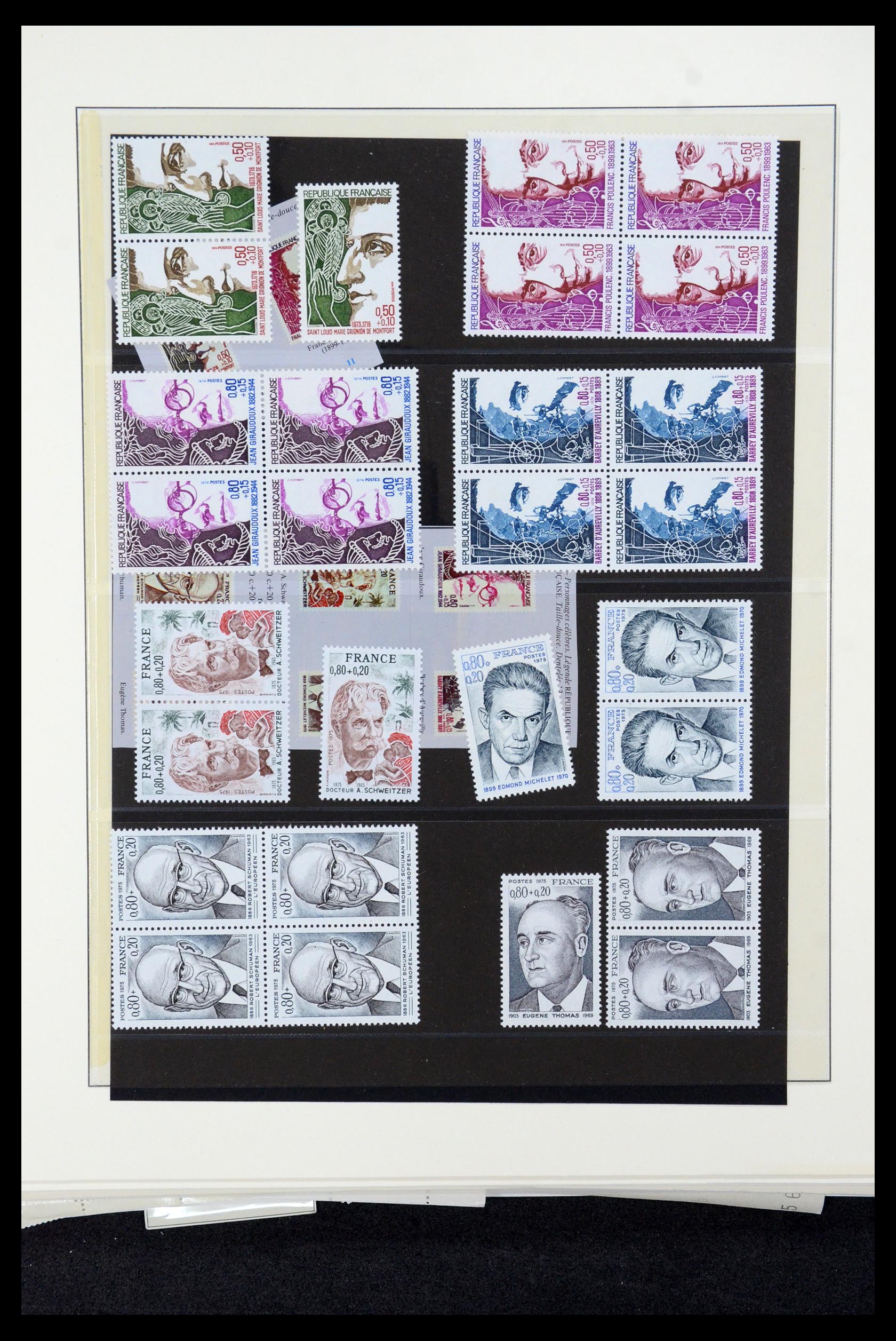 36201 0972 - Postzegelverzameling 36201 Frankrijk 1900-2019!