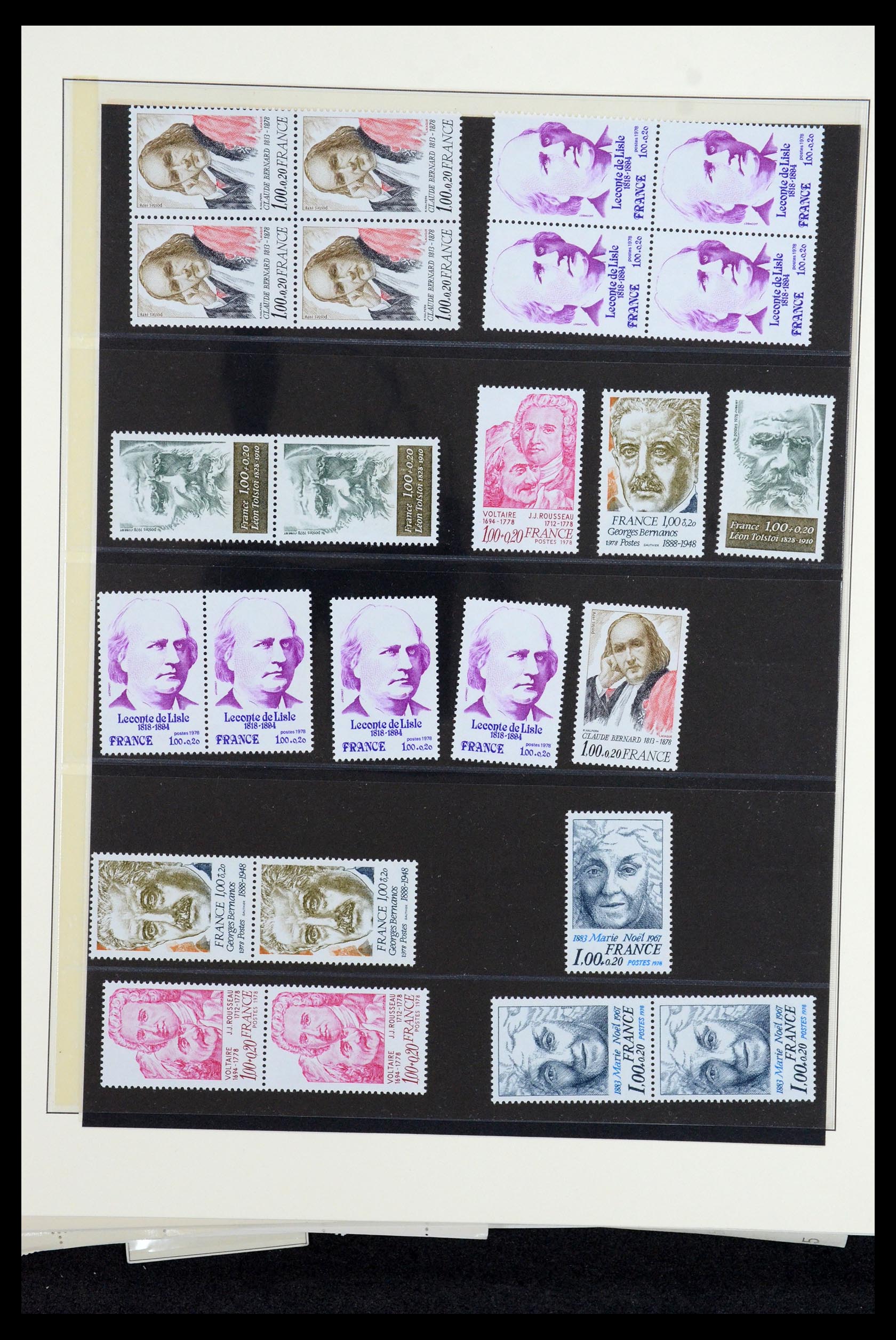 36201 0974 - Postzegelverzameling 36201 Frankrijk 1900-2019!