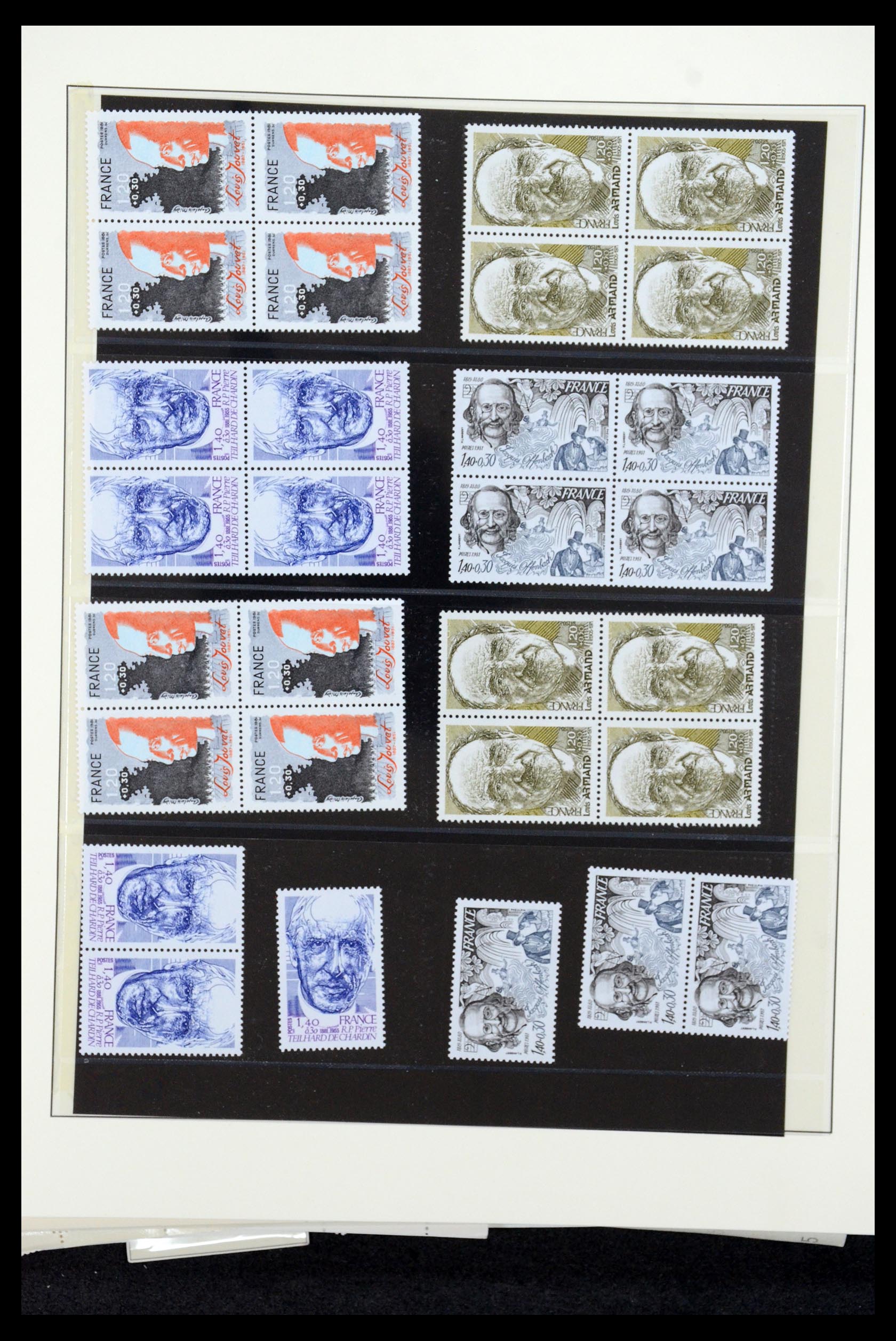 36201 0975 - Postzegelverzameling 36201 Frankrijk 1900-2019!