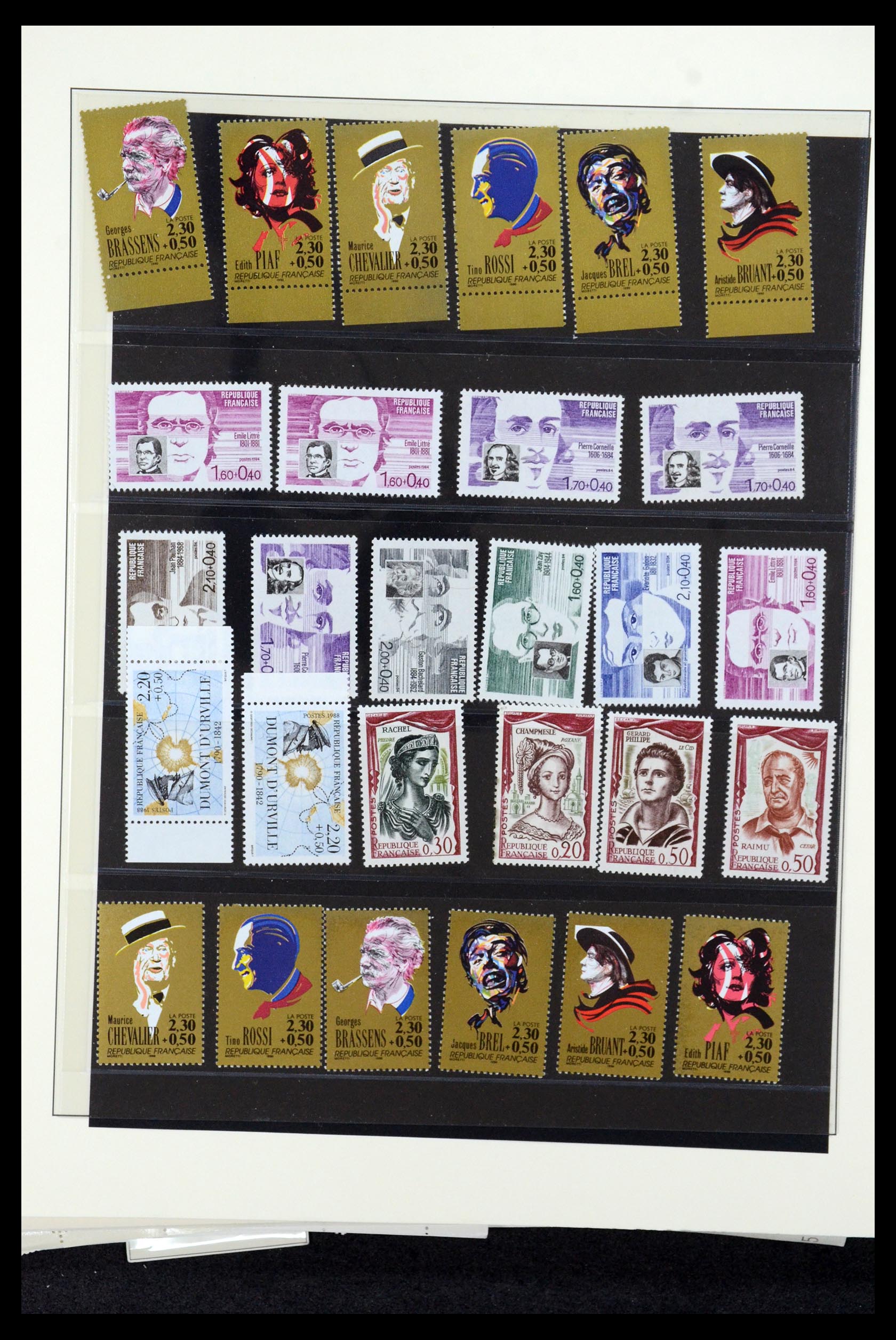 36201 0978 - Postzegelverzameling 36201 Frankrijk 1900-2019!