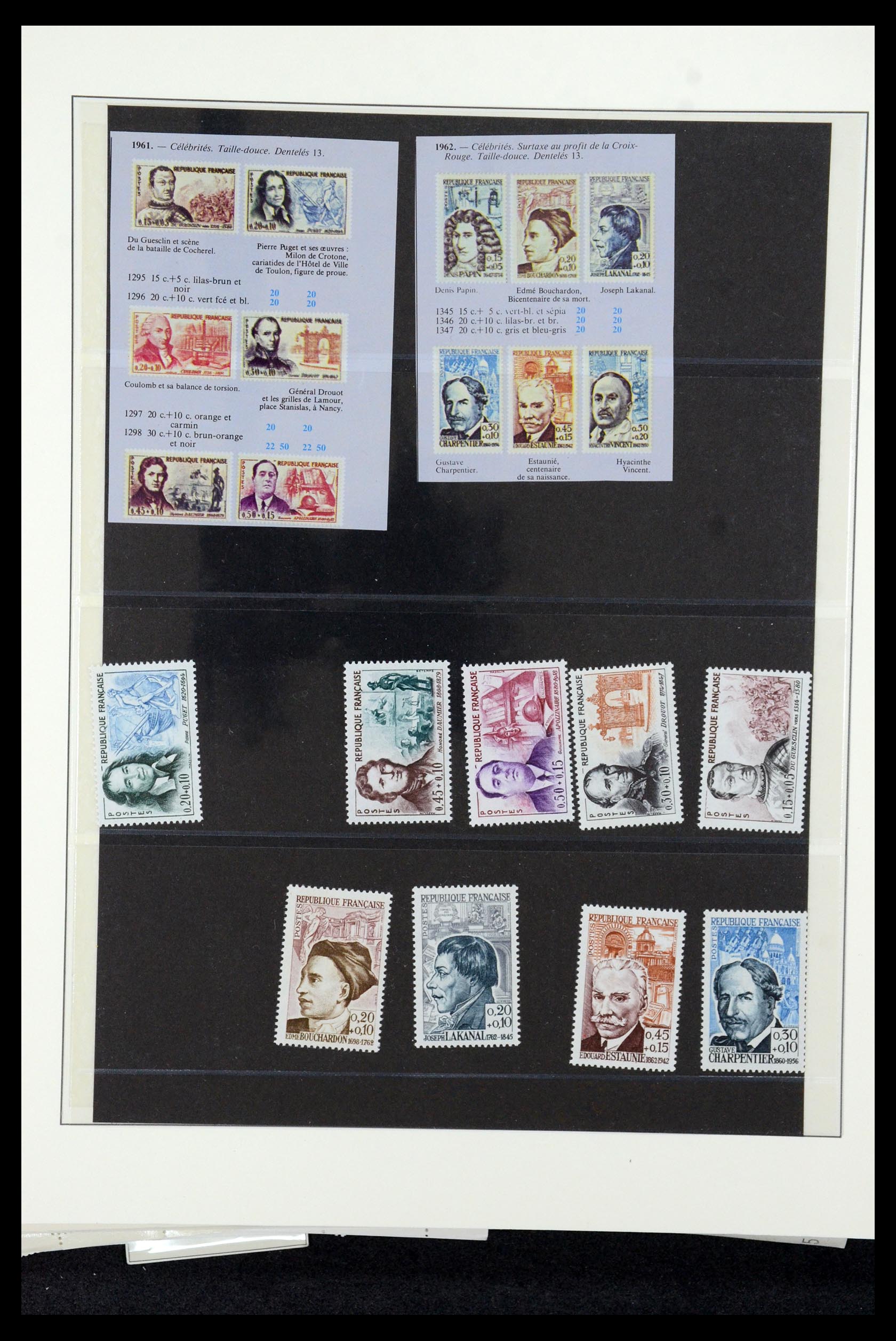36201 0980 - Postzegelverzameling 36201 Frankrijk 1900-2019!