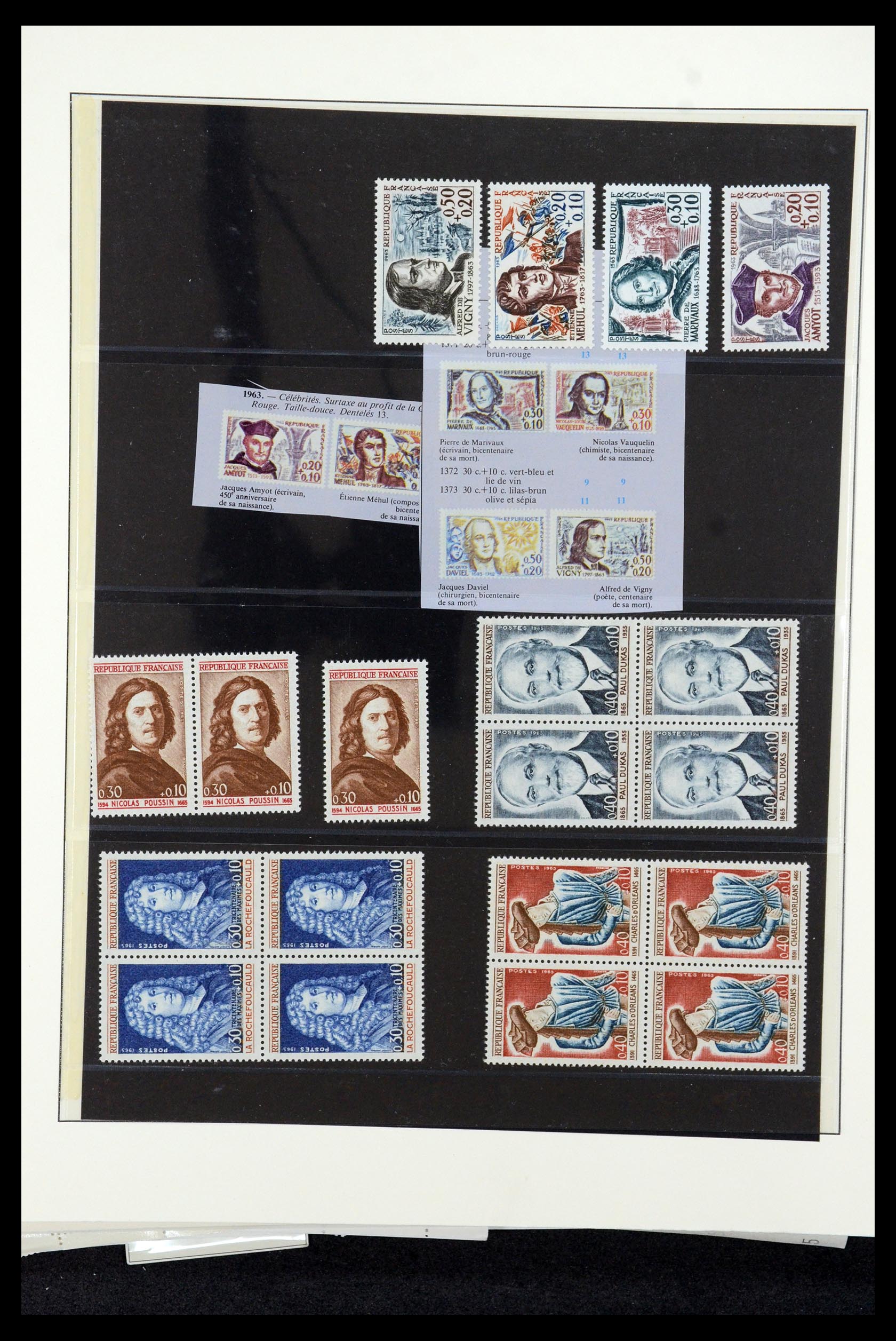 36201 0981 - Postzegelverzameling 36201 Frankrijk 1900-2019!