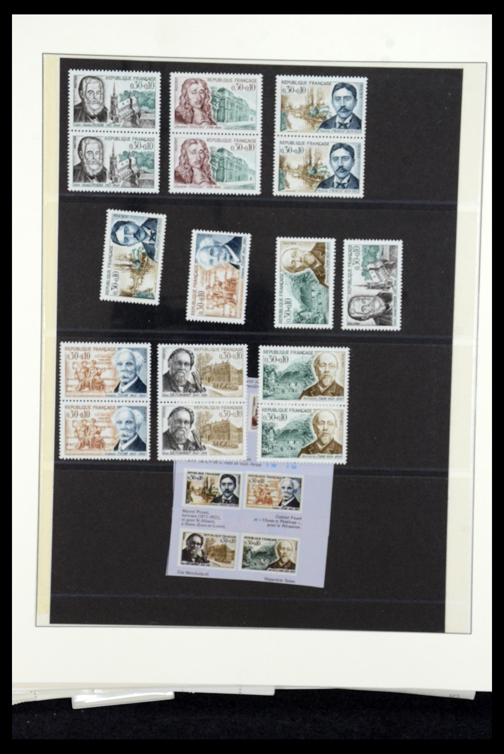 36201 0983 - Postzegelverzameling 36201 Frankrijk 1900-2019!