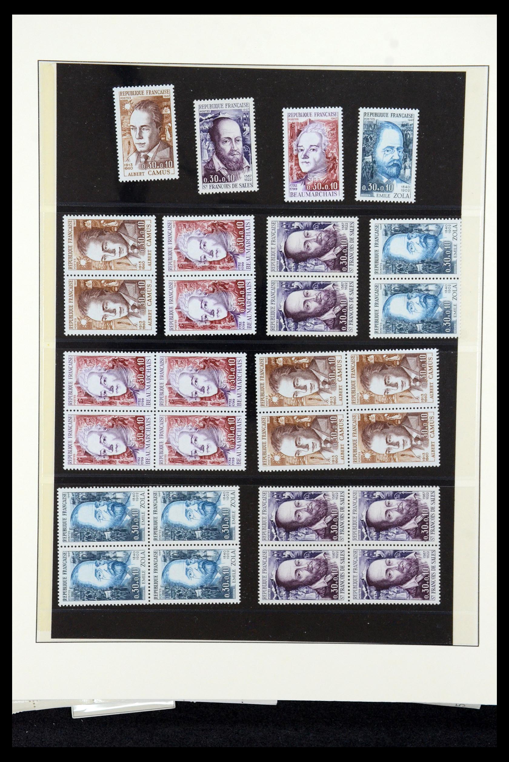 36201 0984 - Postzegelverzameling 36201 Frankrijk 1900-2019!