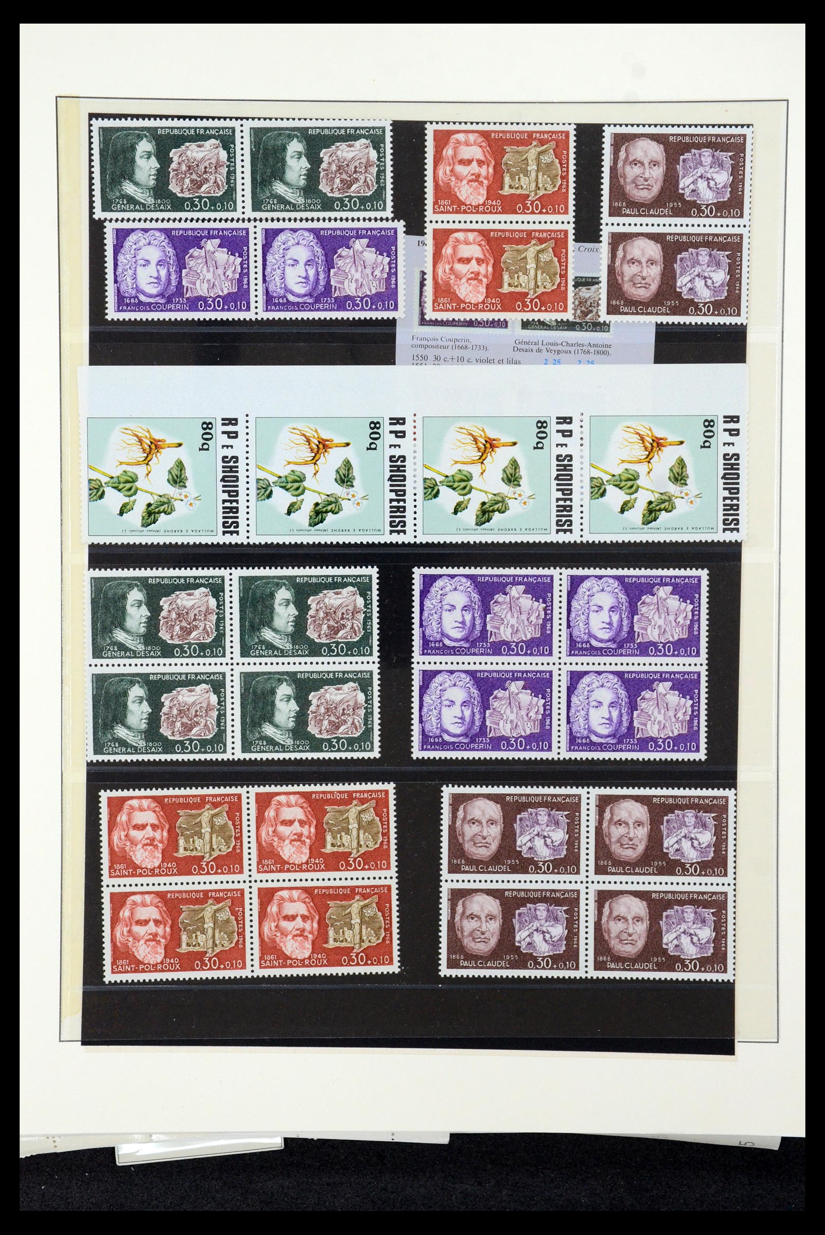 36201 0985 - Postzegelverzameling 36201 Frankrijk 1900-2019!
