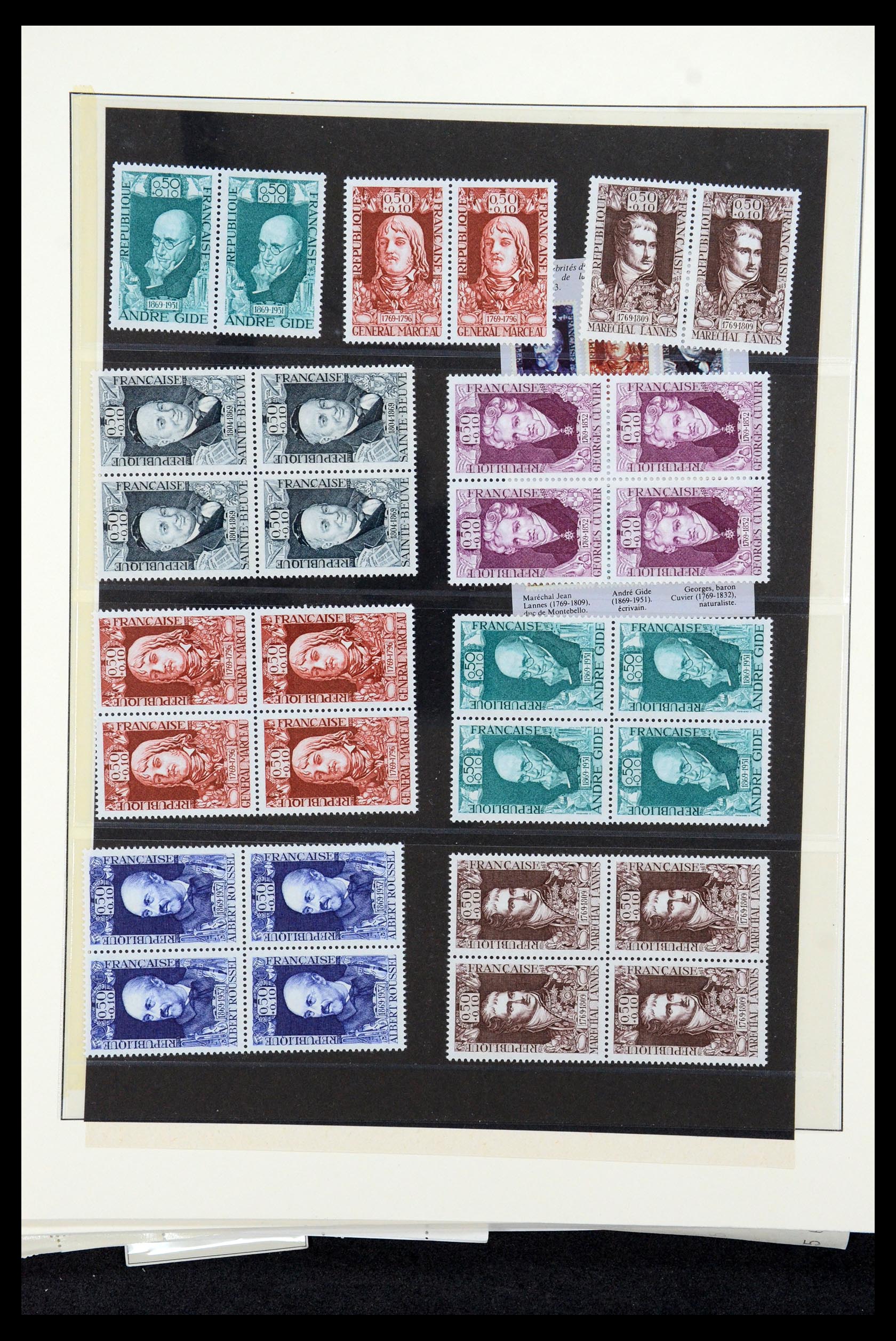 36201 0986 - Postzegelverzameling 36201 Frankrijk 1900-2019!