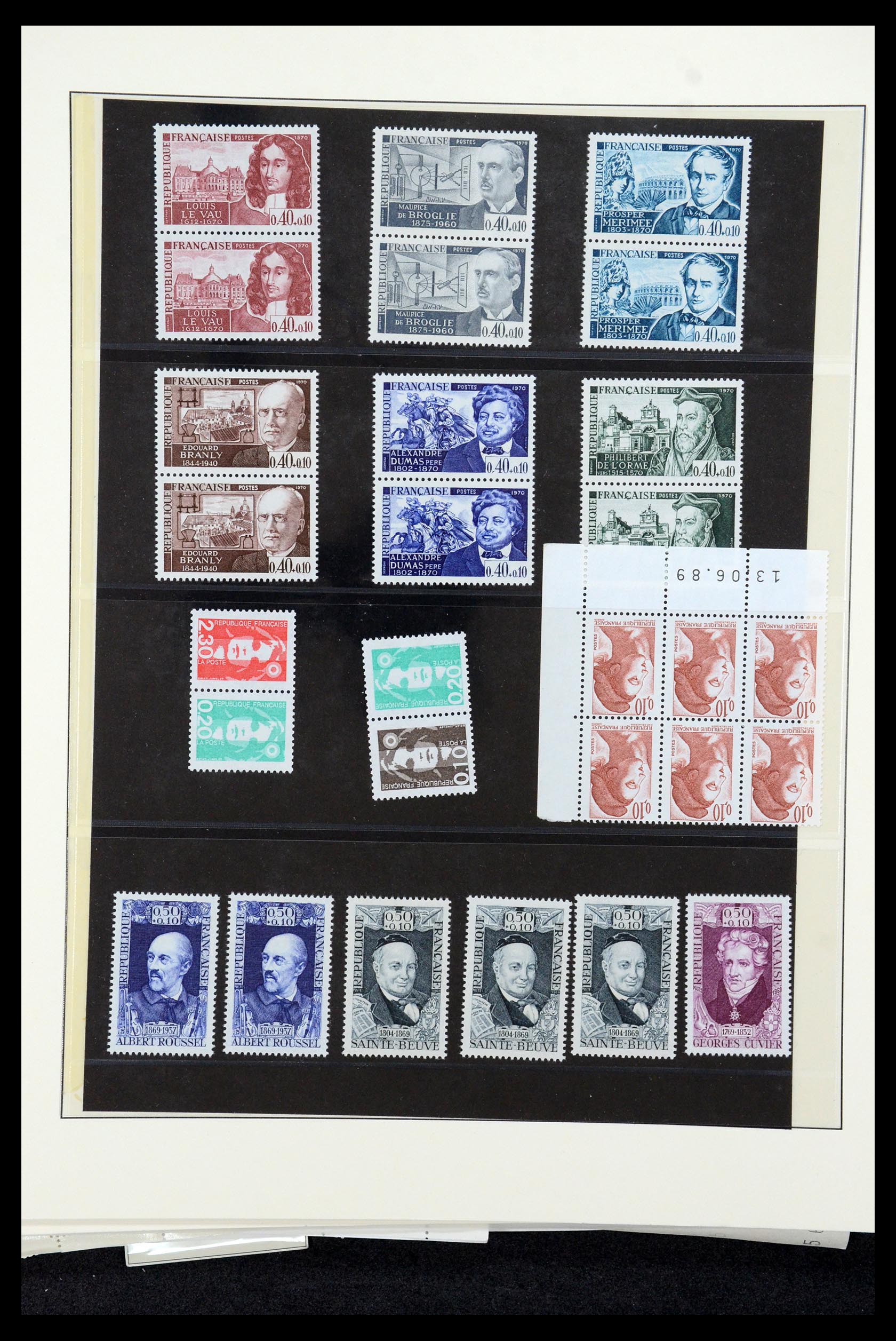36201 0987 - Postzegelverzameling 36201 Frankrijk 1900-2019!