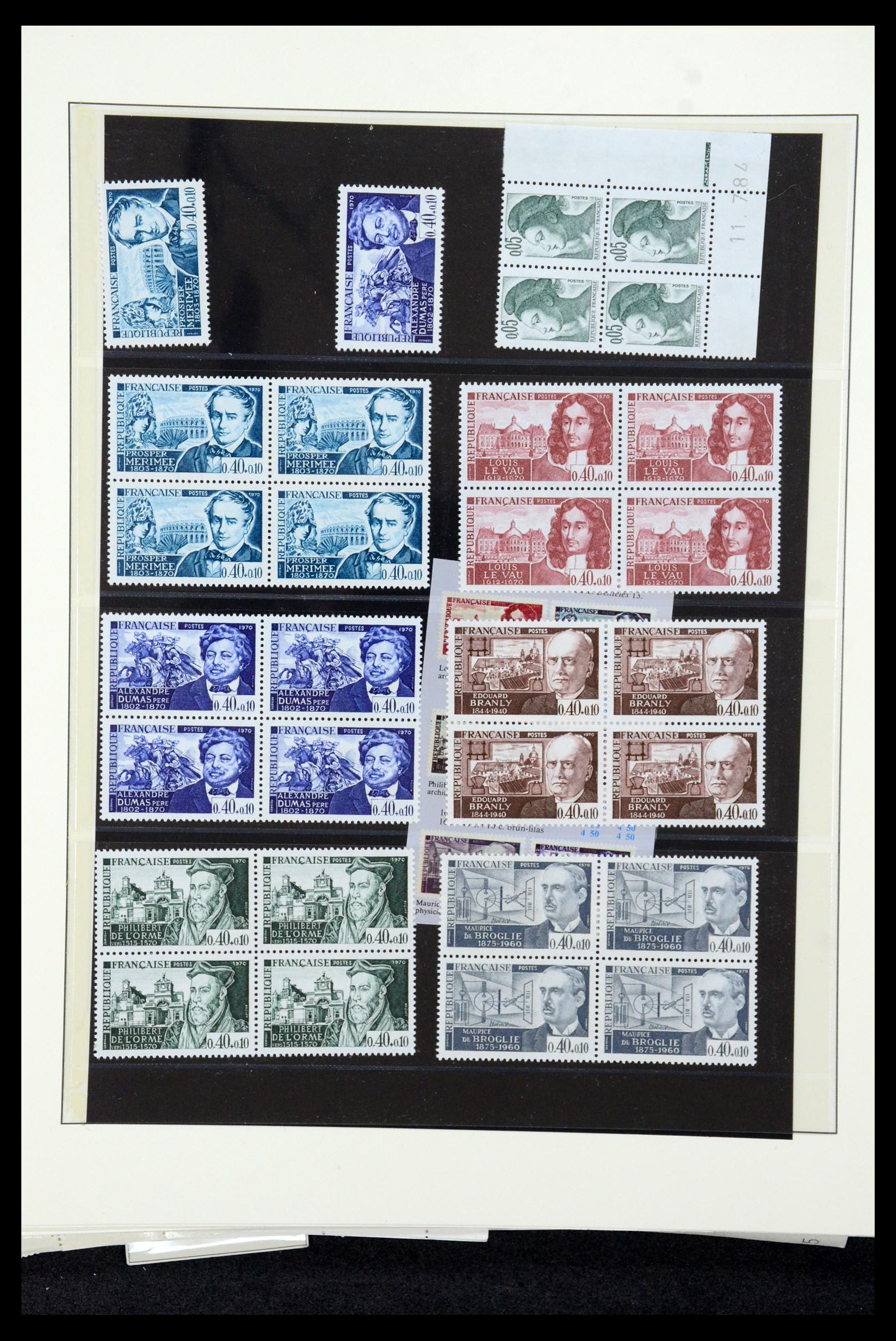 36201 0988 - Postzegelverzameling 36201 Frankrijk 1900-2019!