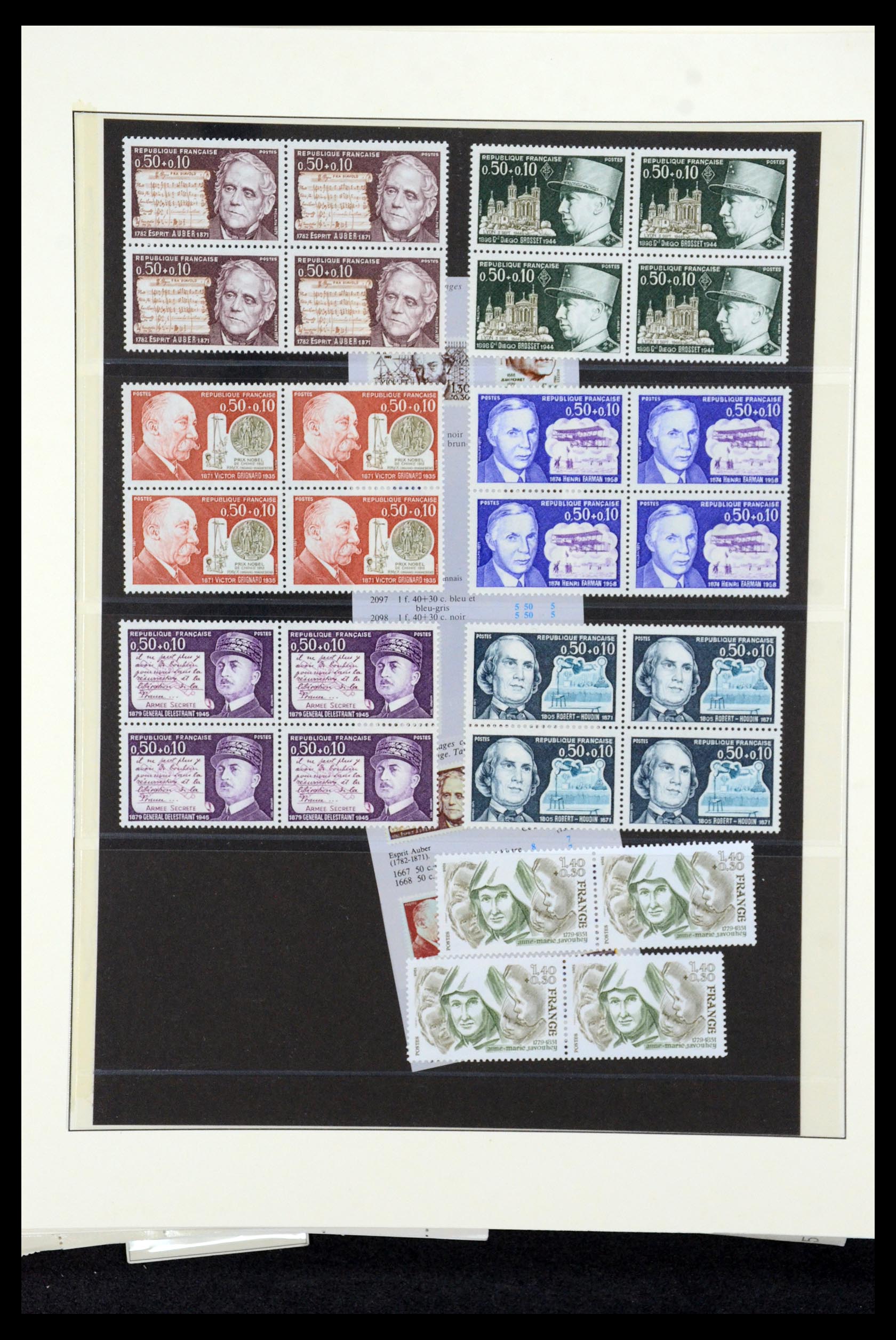 36201 0989 - Postzegelverzameling 36201 Frankrijk 1900-2019!