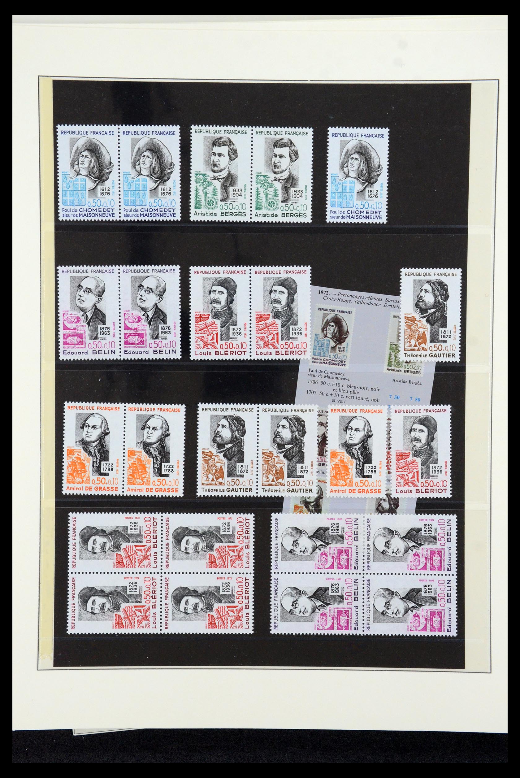 36201 0990 - Postzegelverzameling 36201 Frankrijk 1900-2019!