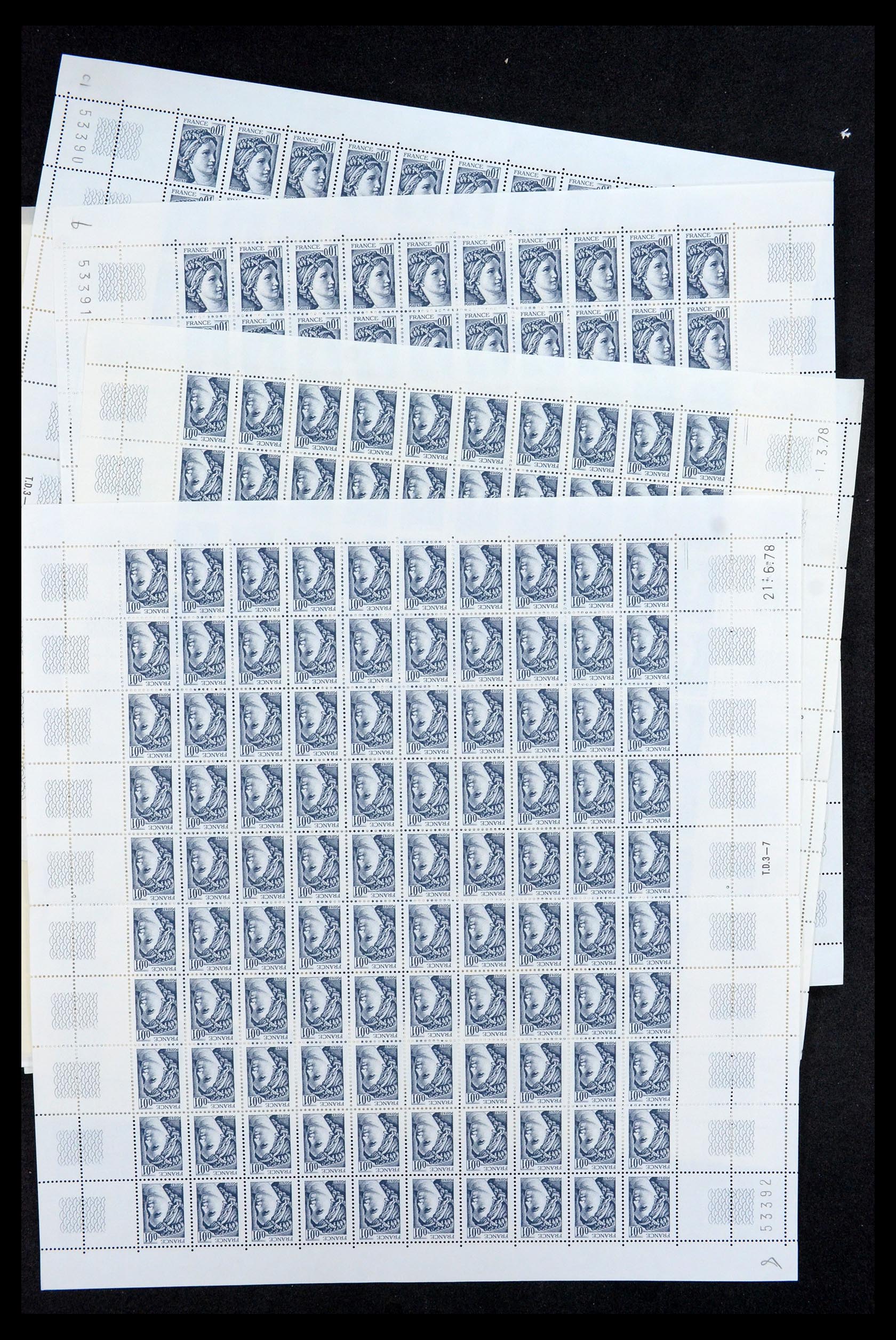 36201 0993 - Postzegelverzameling 36201 Frankrijk 1900-2019!