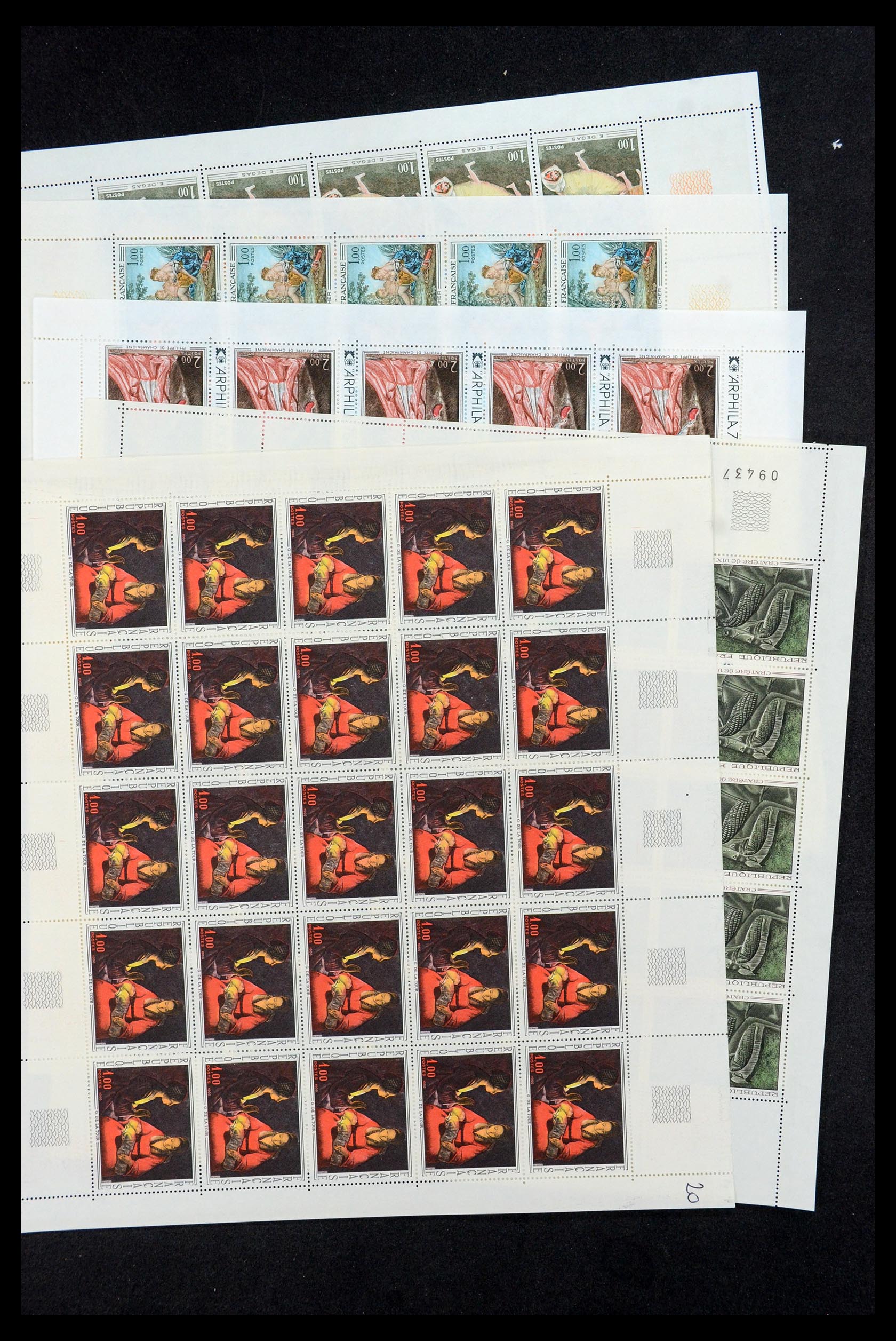 36201 1007 - Postzegelverzameling 36201 Frankrijk 1900-2019!