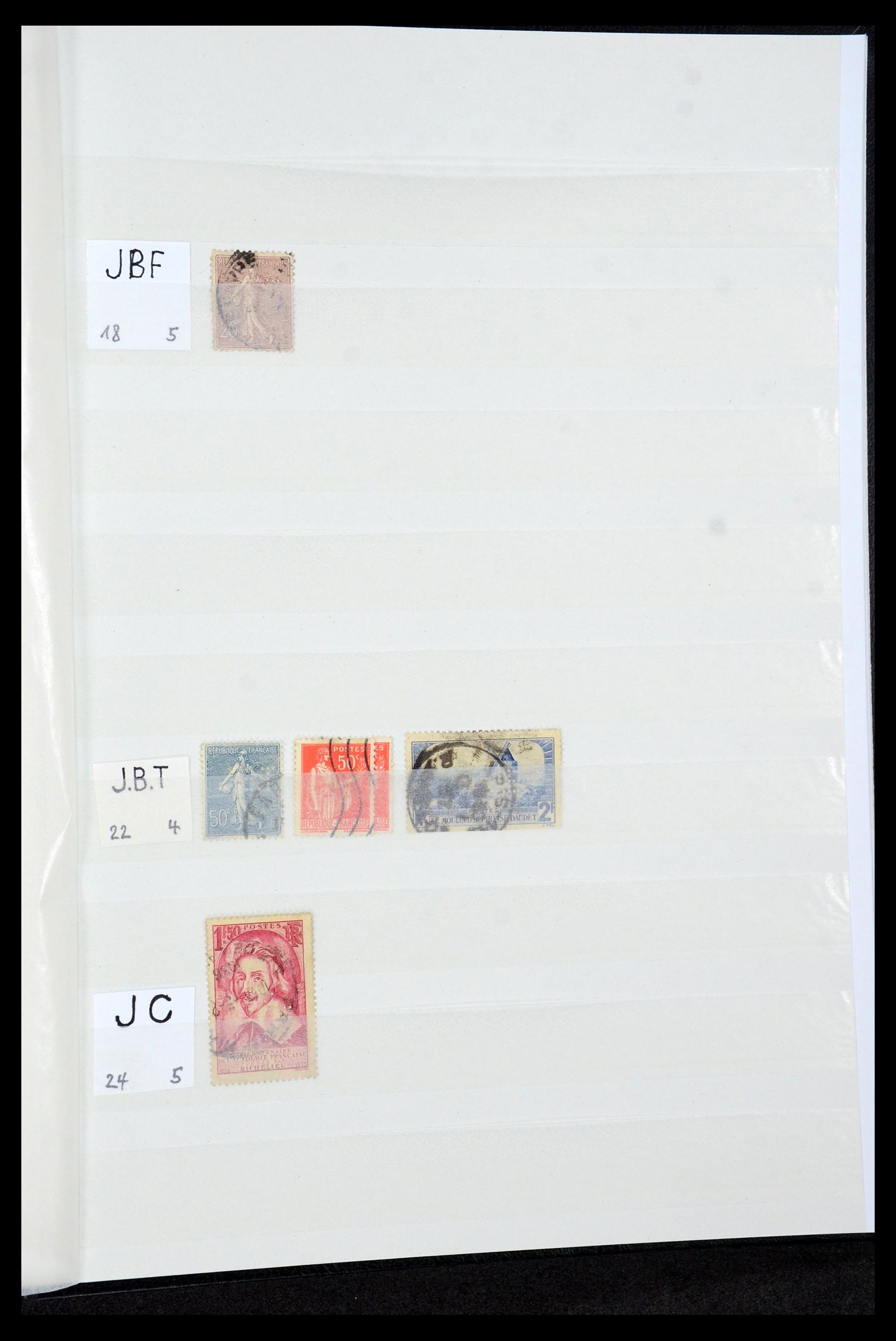 36224 308 - Postzegelverzameling 36224 Wereld perfins 1890-1950.