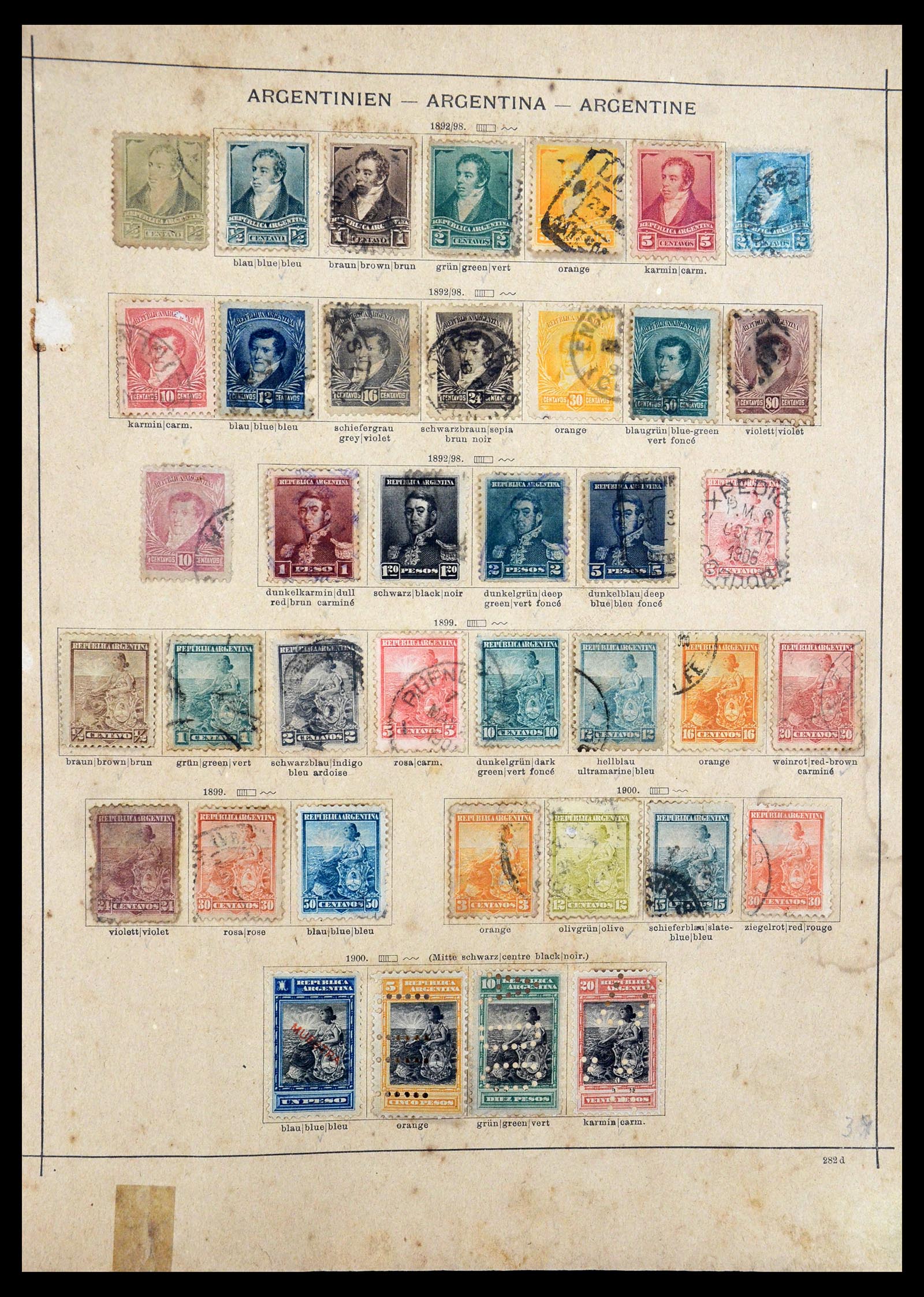 36235 005 - Stamp collection 36235 South America 1853-1935.