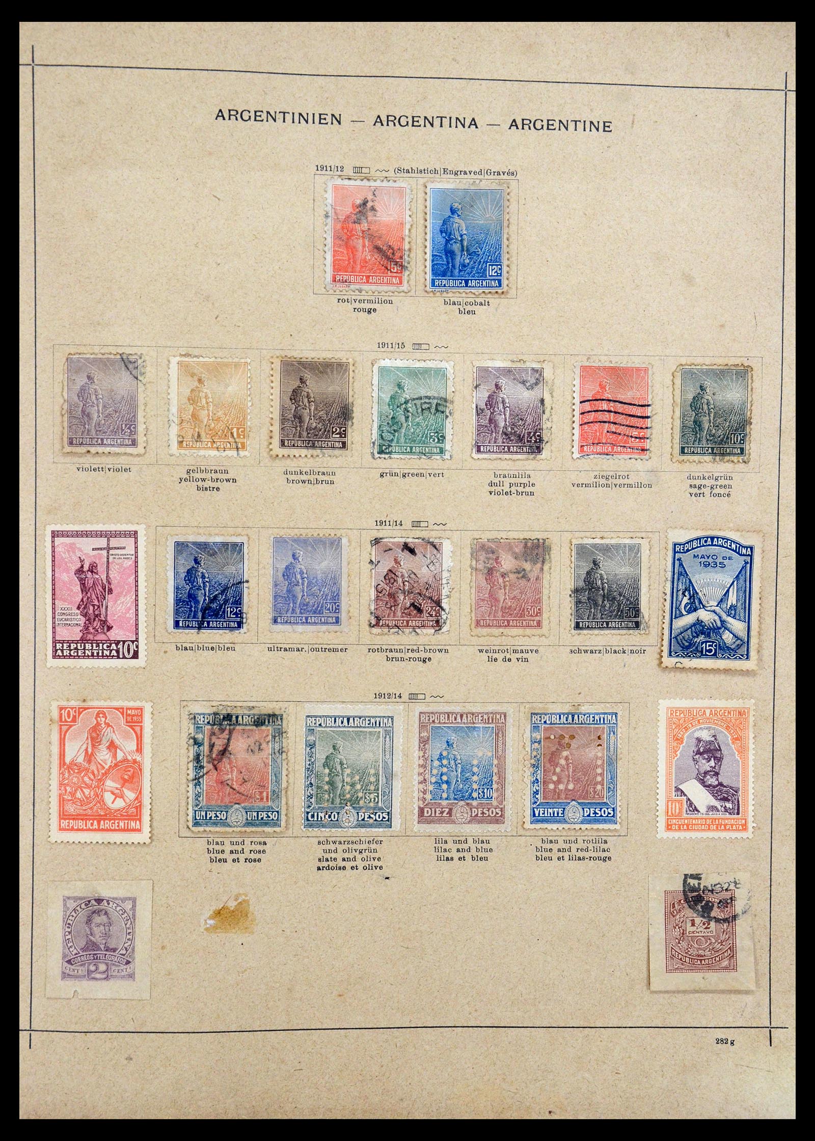 36235 008 - Stamp collection 36235 South America 1853-1935.