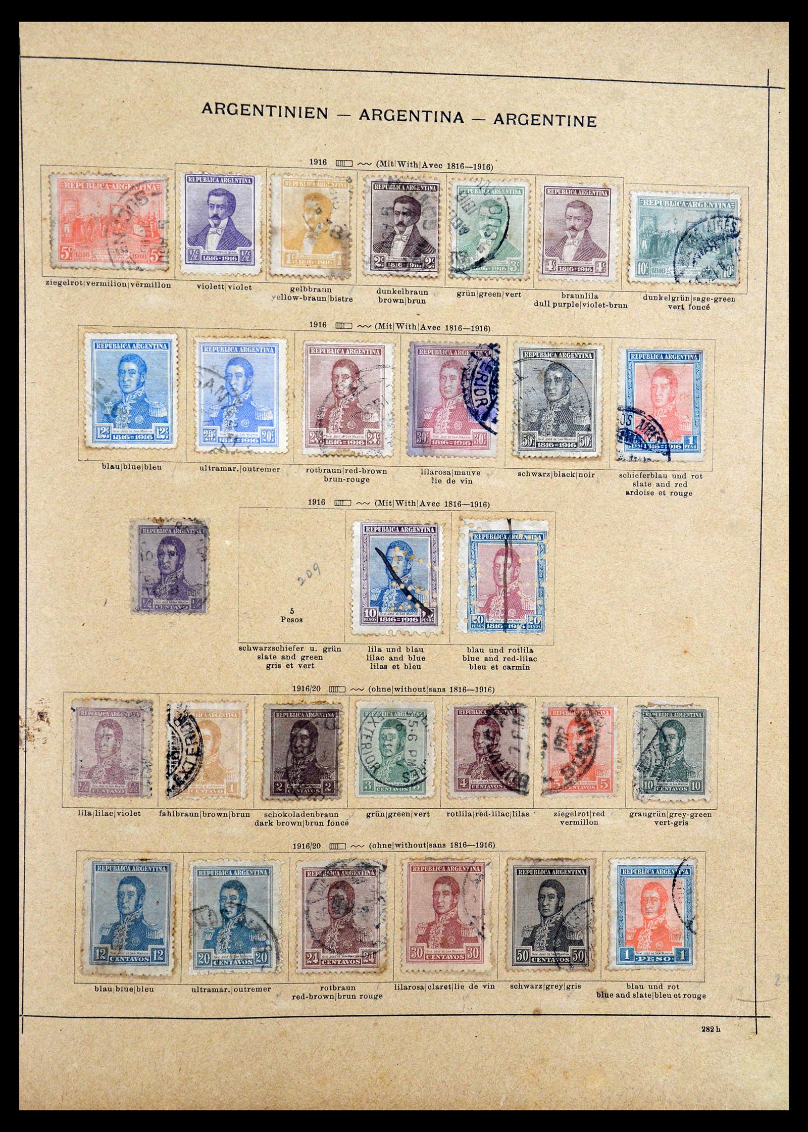 36235 009 - Stamp collection 36235 South America 1853-1935.