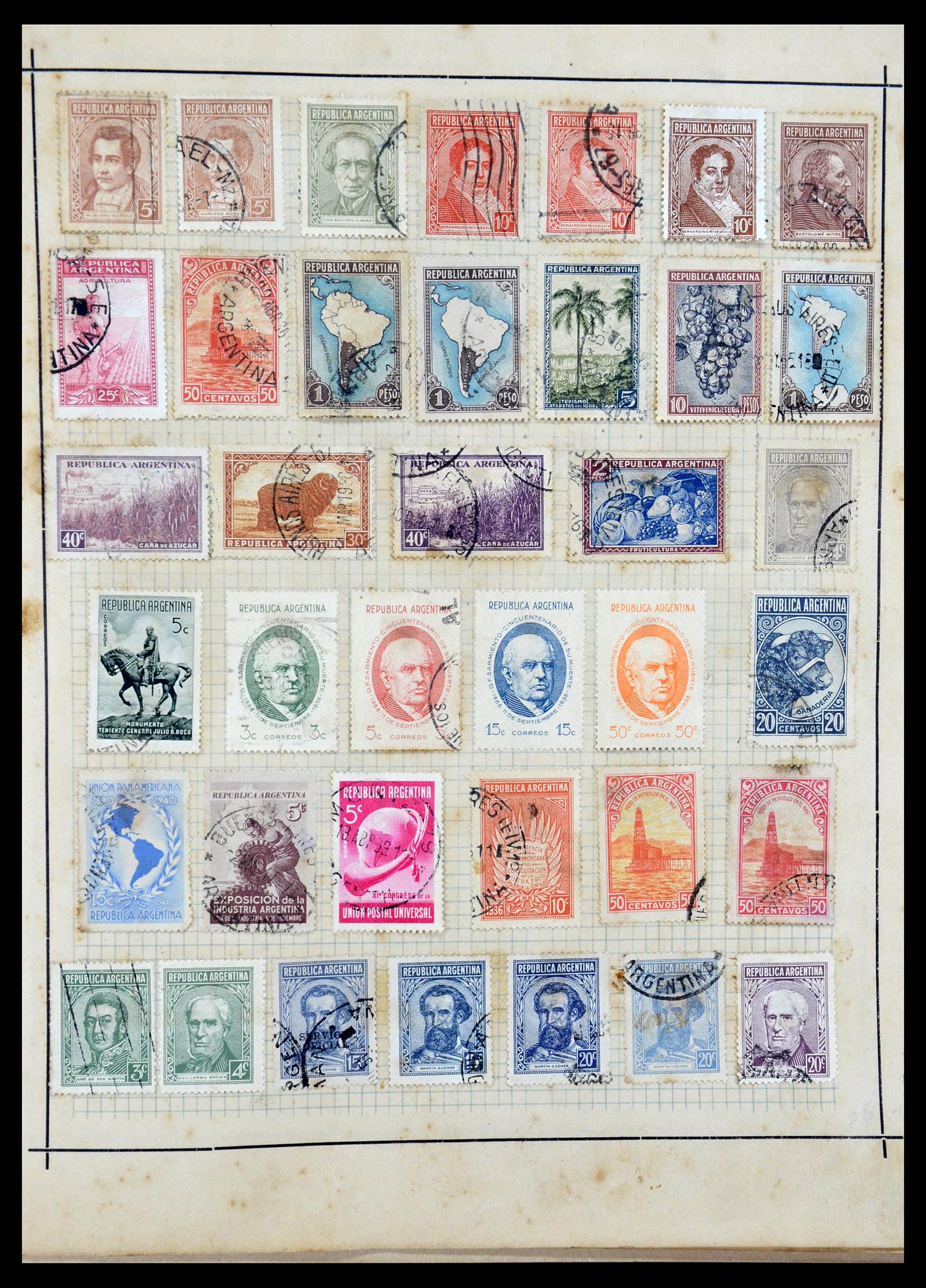 36235 013 - Stamp collection 36235 South America 1853-1935.