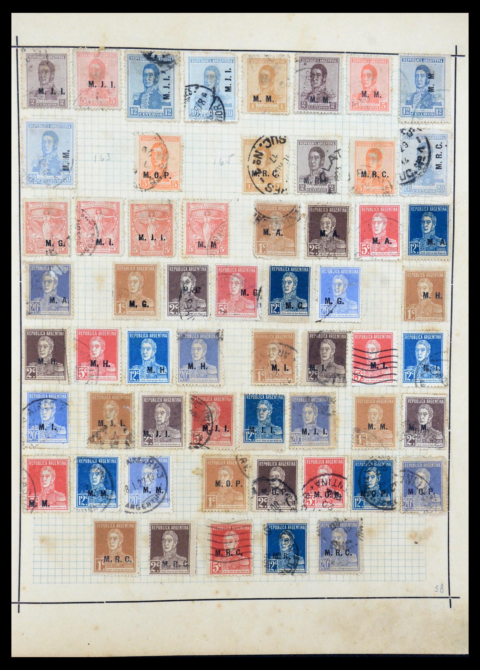 36235 018 - Stamp collection 36235 South America 1853-1935.