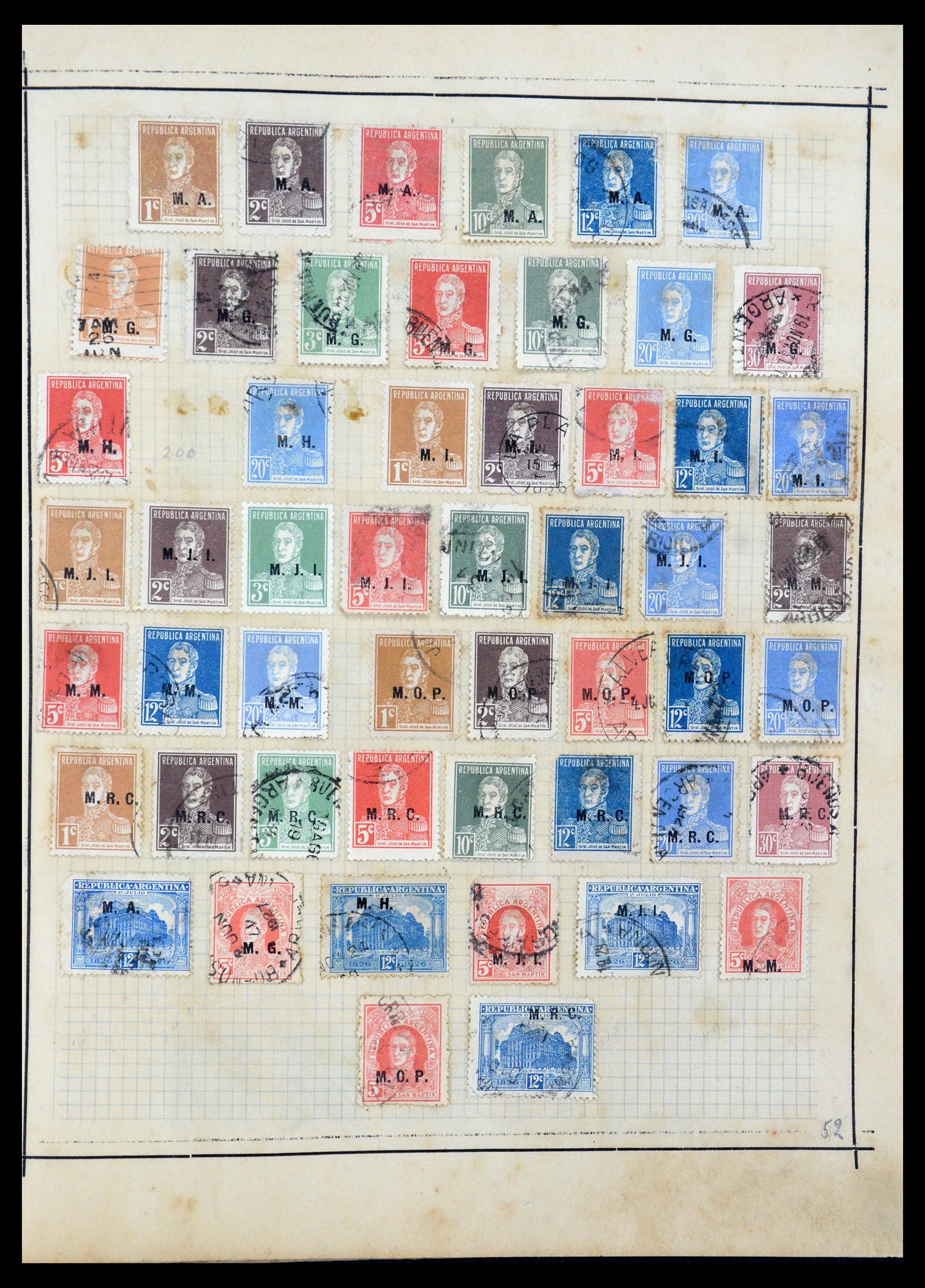 36235 019 - Stamp collection 36235 South America 1853-1935.